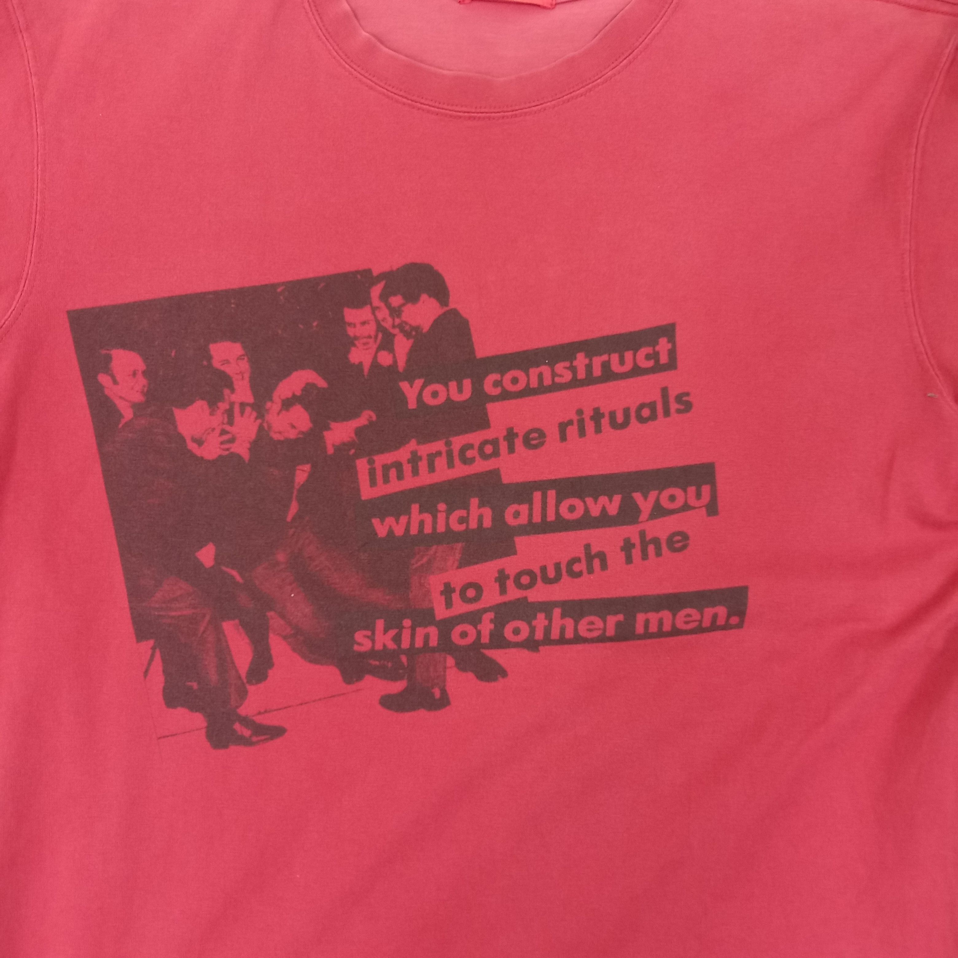 Barbara Kruger × Japanese Brand × Vintage Barbara Kruger Japanese Brand Tshirt Size US S / EU 44-46 / 1 - 2 Thumbnail