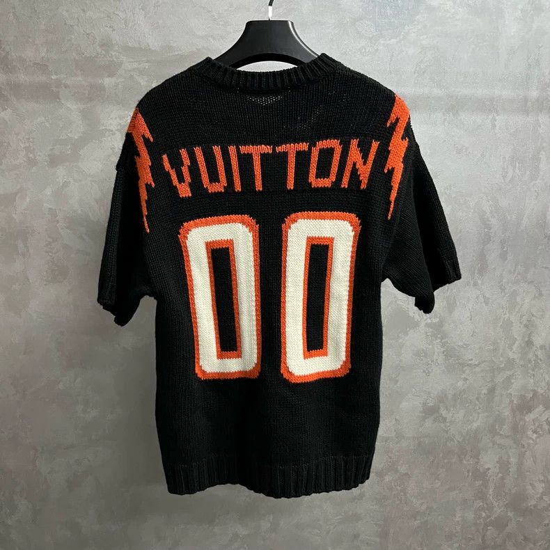 Louis Vuitton Louis Vuitton Black Logo monogrammed intarsia rugby short Size US S / EU 44-46 / 1 - 5 Thumbnail