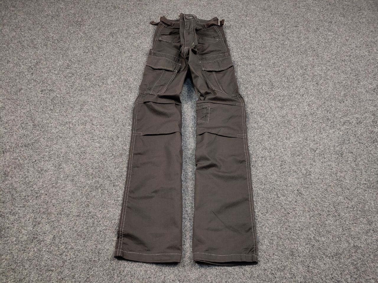 Japanese Brand Vintage 90's Japan Style Cargo Brown Pants Travis Scott Size US 31 - 2 Thumbnail