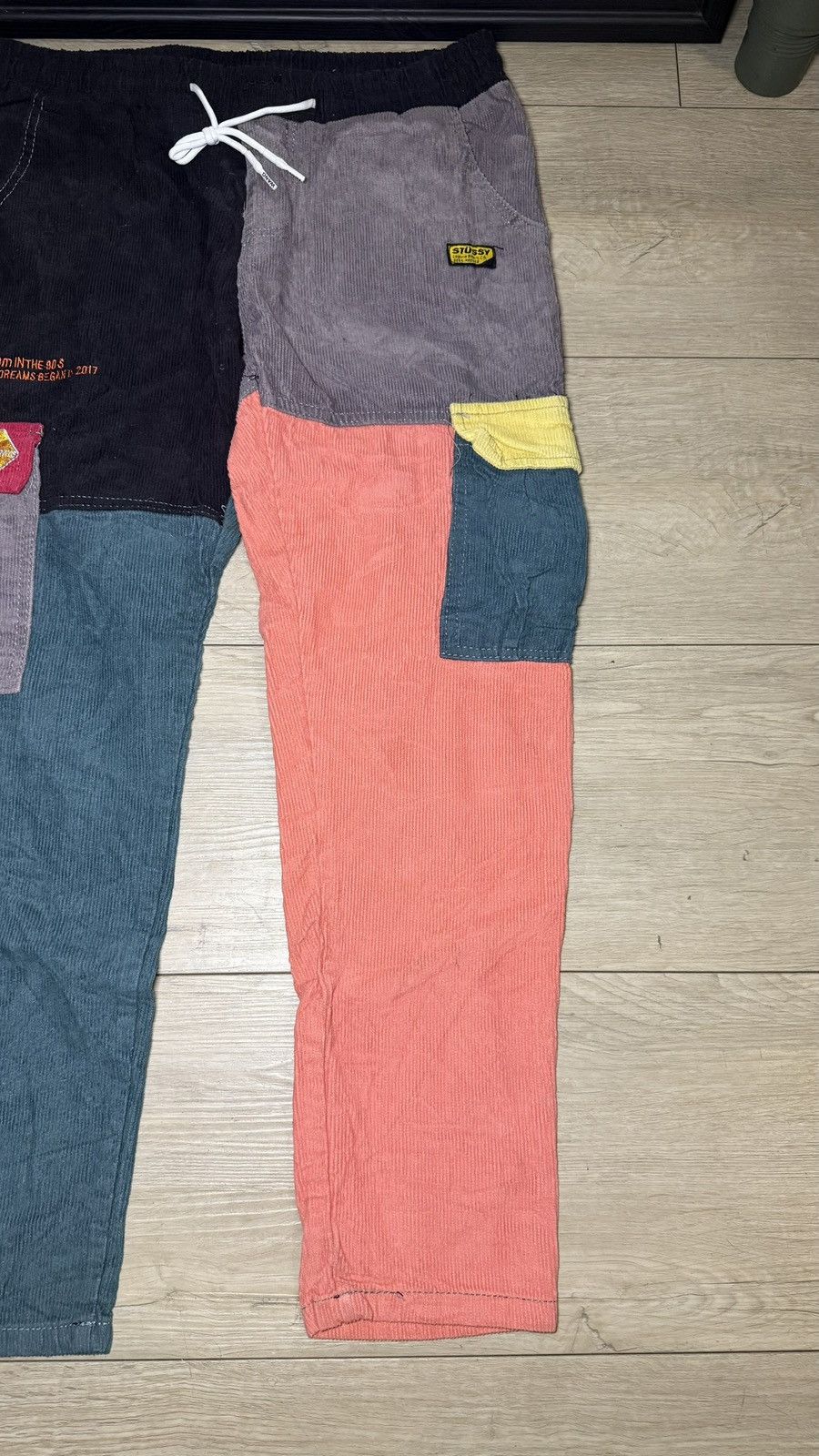 Stussy Y2K Stussy x Coursemys Patchwork Cargo Pant Size US 34 / EU 50 - 3 Thumbnail
