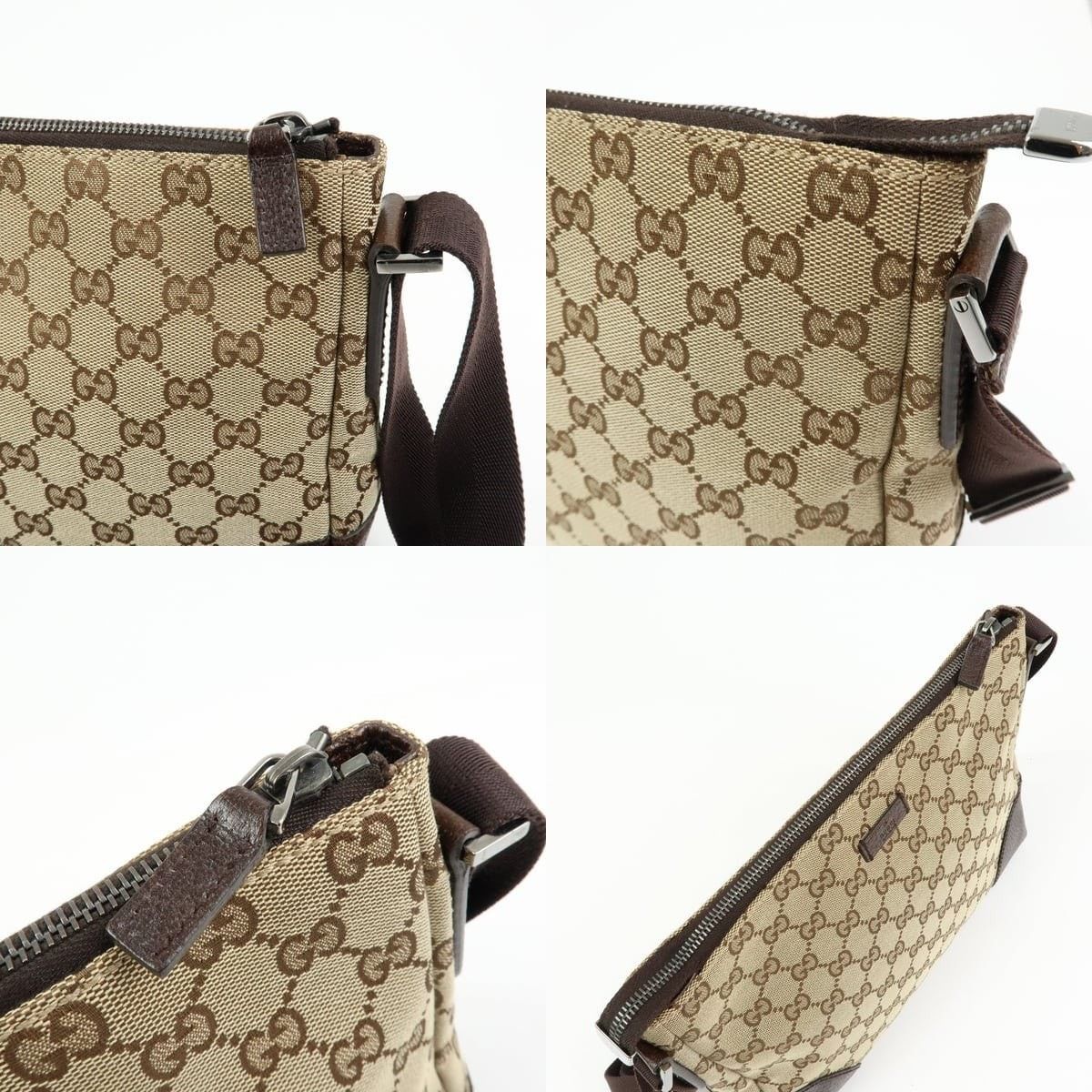 Gucci Gucci GG Supreme Crossbody Bag Beige Size ONE SIZE - 6 Thumbnail