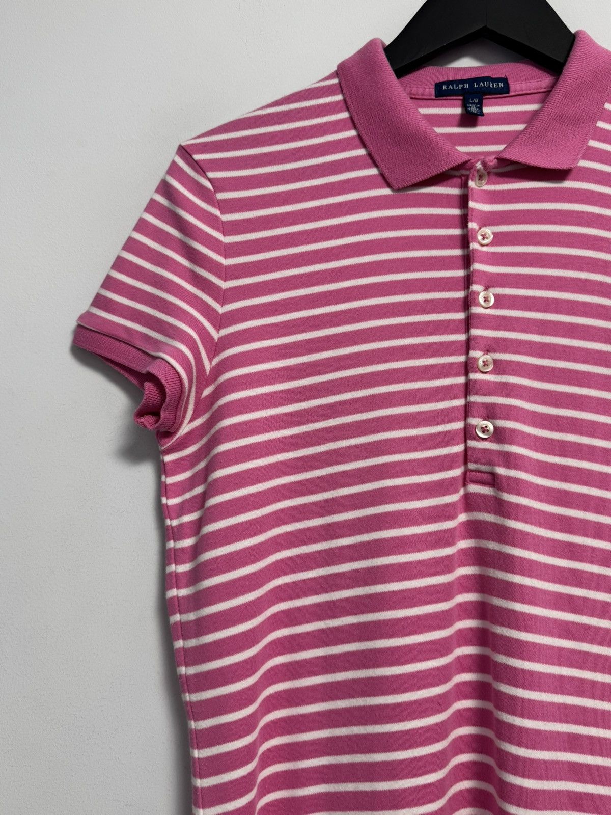 Ralph Lauren Ralph Lauren Striped Cotton Polo Dress Size L / US 10 / IT 46 - 7 Thumbnail