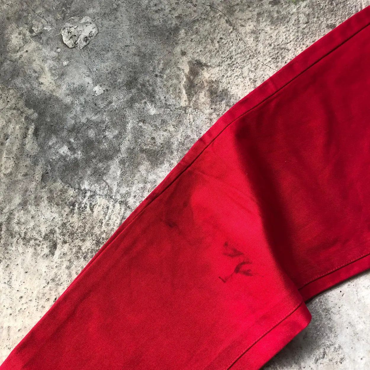 Dior × Hedi Slimane SS06 Dior Hedi Slimane Red Jeans Size US 30 / EU 46 - 8 Thumbnail