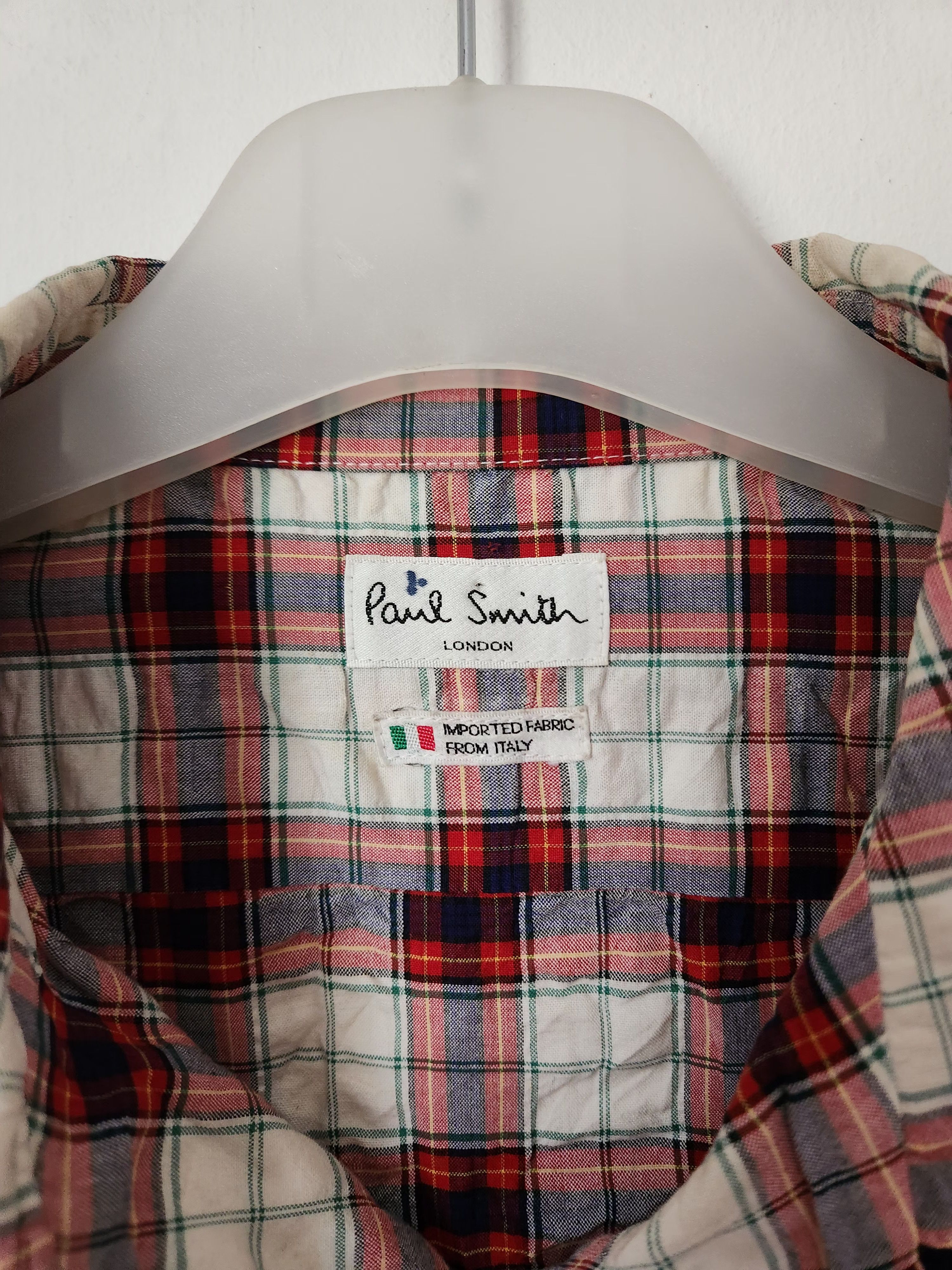 Paul Smith Paul Smith London Checkered Button Up Shirt Size US L / EU 52-54 / 3 - 4 Thumbnail