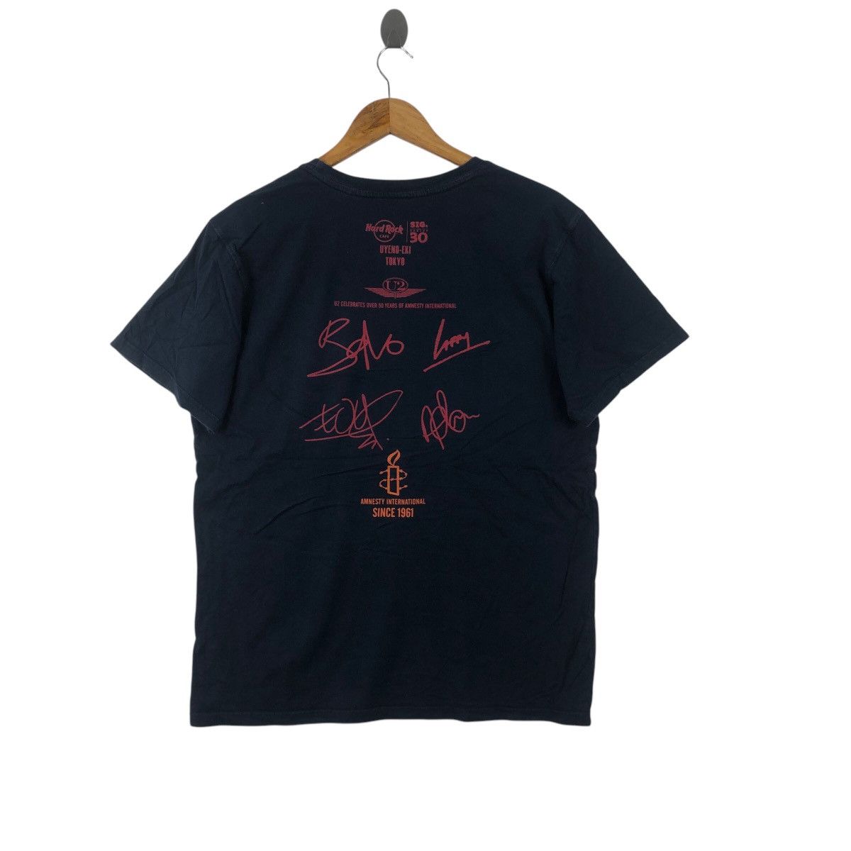 Hard Rock Cafe HARD ROCK CAFE x U2 Uyeno Eki Tokyo Store Edition Tee Shirt Size US L / EU 52-54 / 3 - 4 Thumbnail