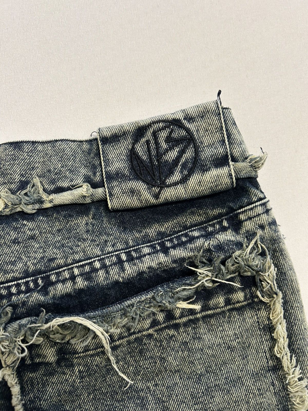 No Faith Studios 002 Flared Denim Size US 32 / EU 48 - 4 Thumbnail
