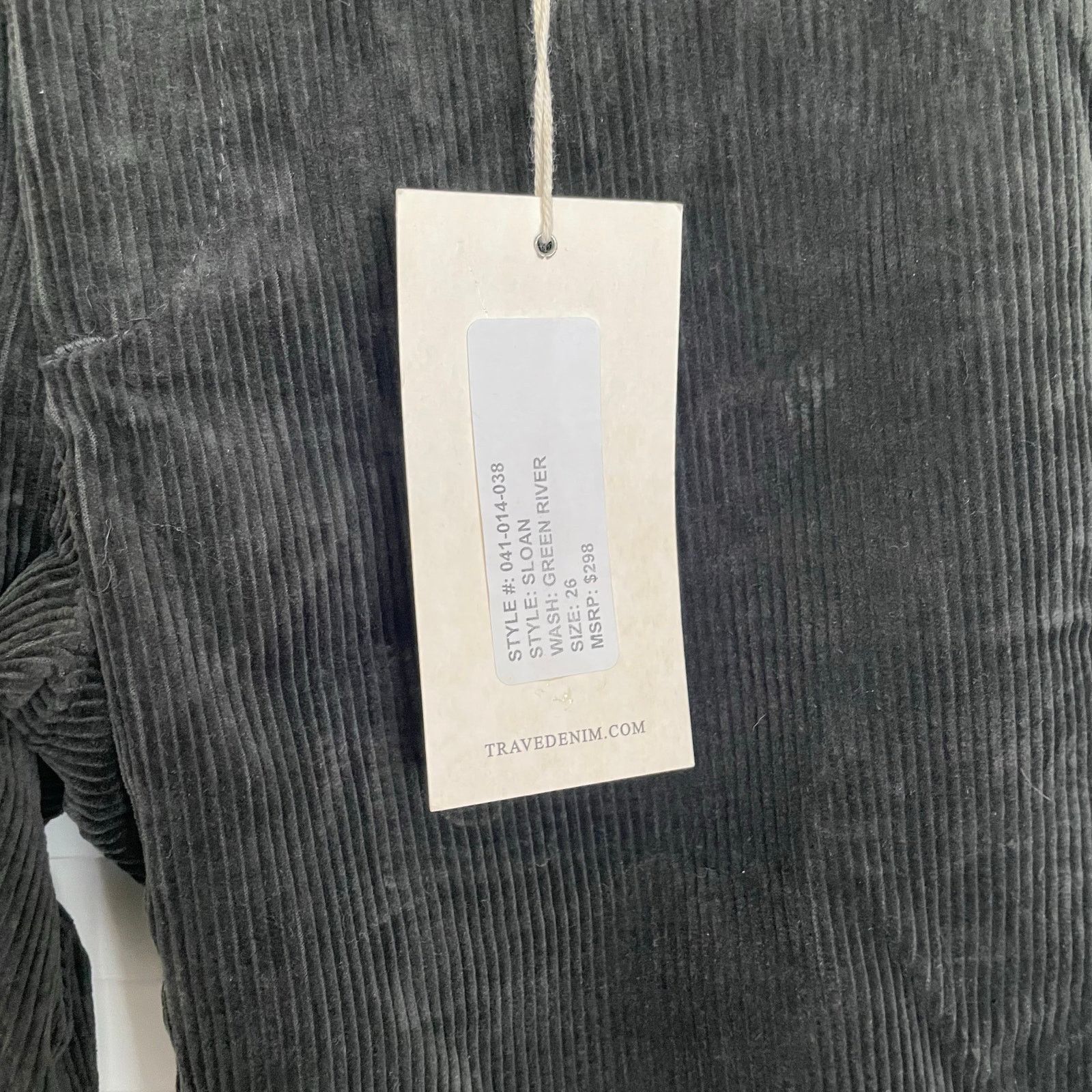 Other NWT Trave $298 Sloan Slim Bootcut Corduroys 26 Deadstock Size 26" / US 2 / IT 38 - 6 Thumbnail