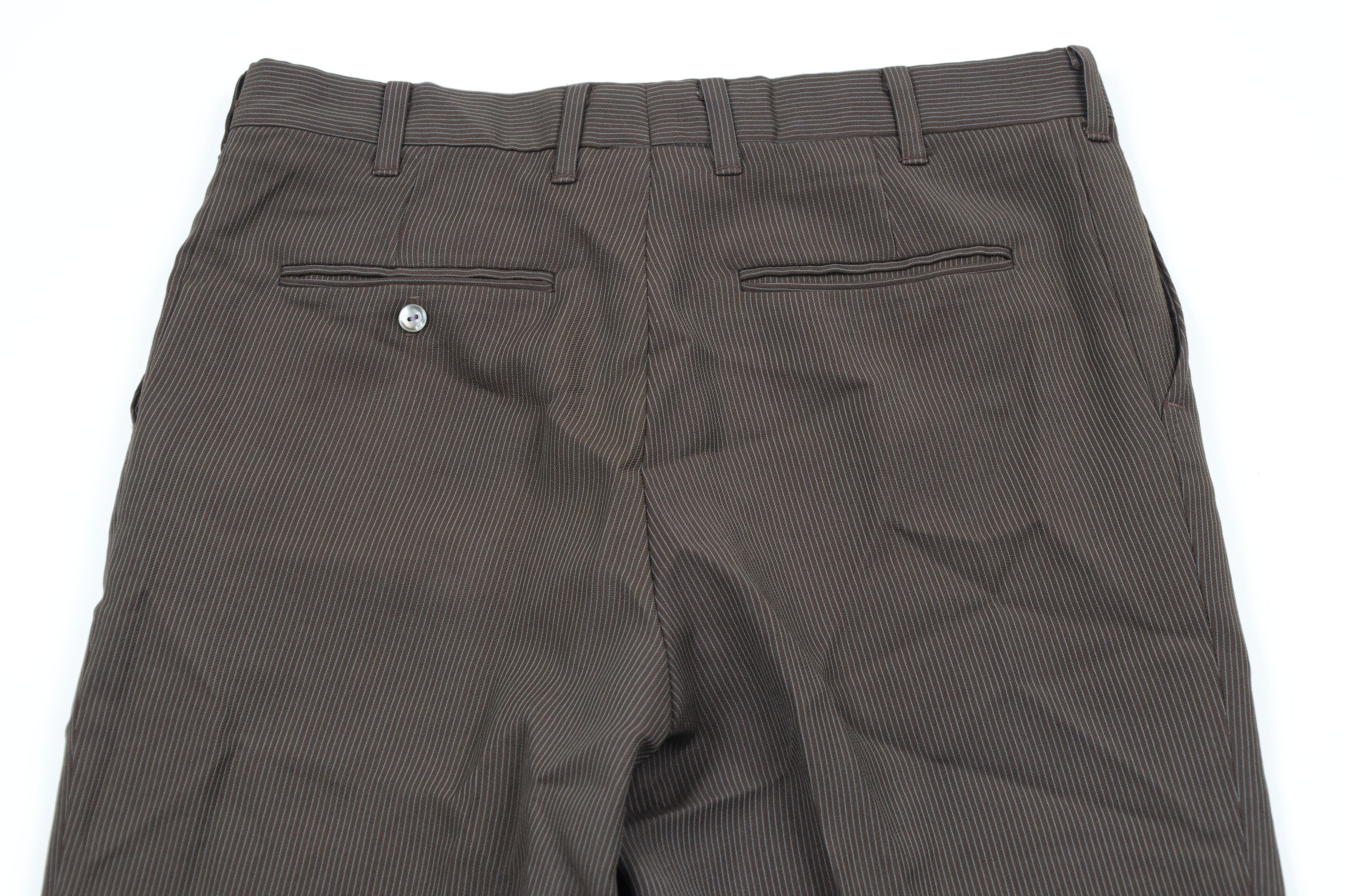 Vintage Vintage 60s 70s Streetwear Knit Bell Bottoms Pants Brown USA Size US 32 / EU 48 - 8 Thumbnail