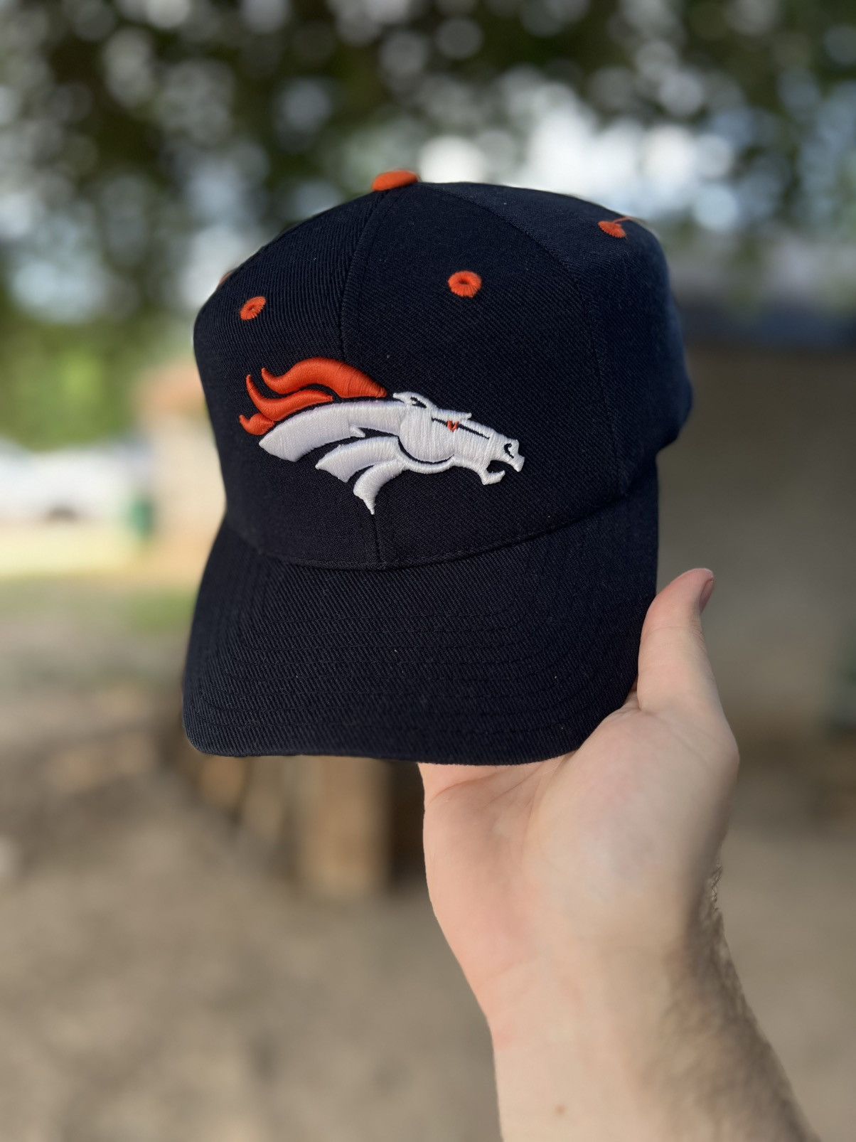 Sports Specialties × Vintage Vintage NFL Wool Denver Broncos SnapBack Hat Size ONE SIZE - 1 Thumbnail