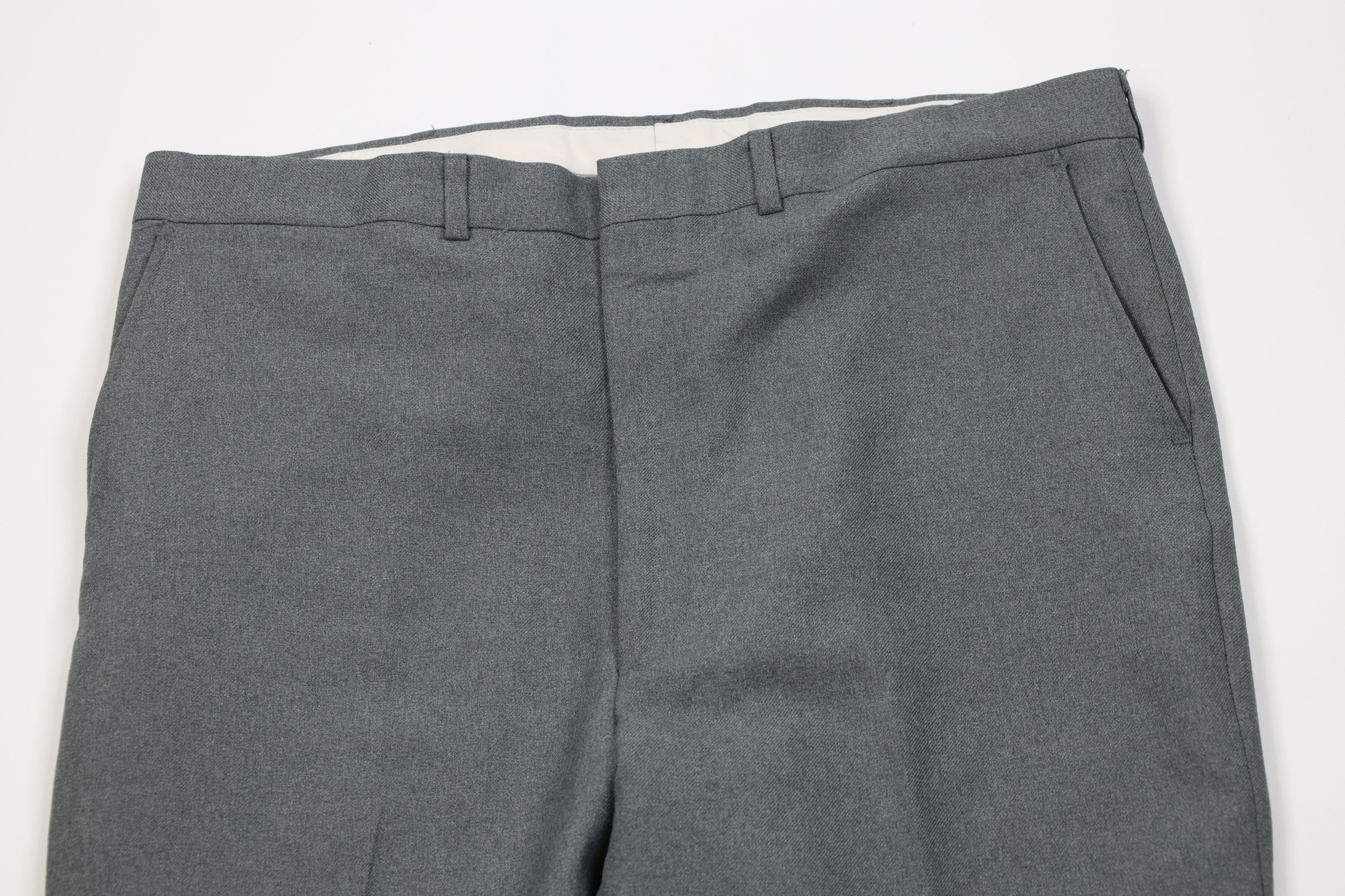 Vintage Vintage 70s Streetwear Flared Wide Leg Chino Pants Gray USA Size US 40 / EU 56 - 2 Thumbnail
