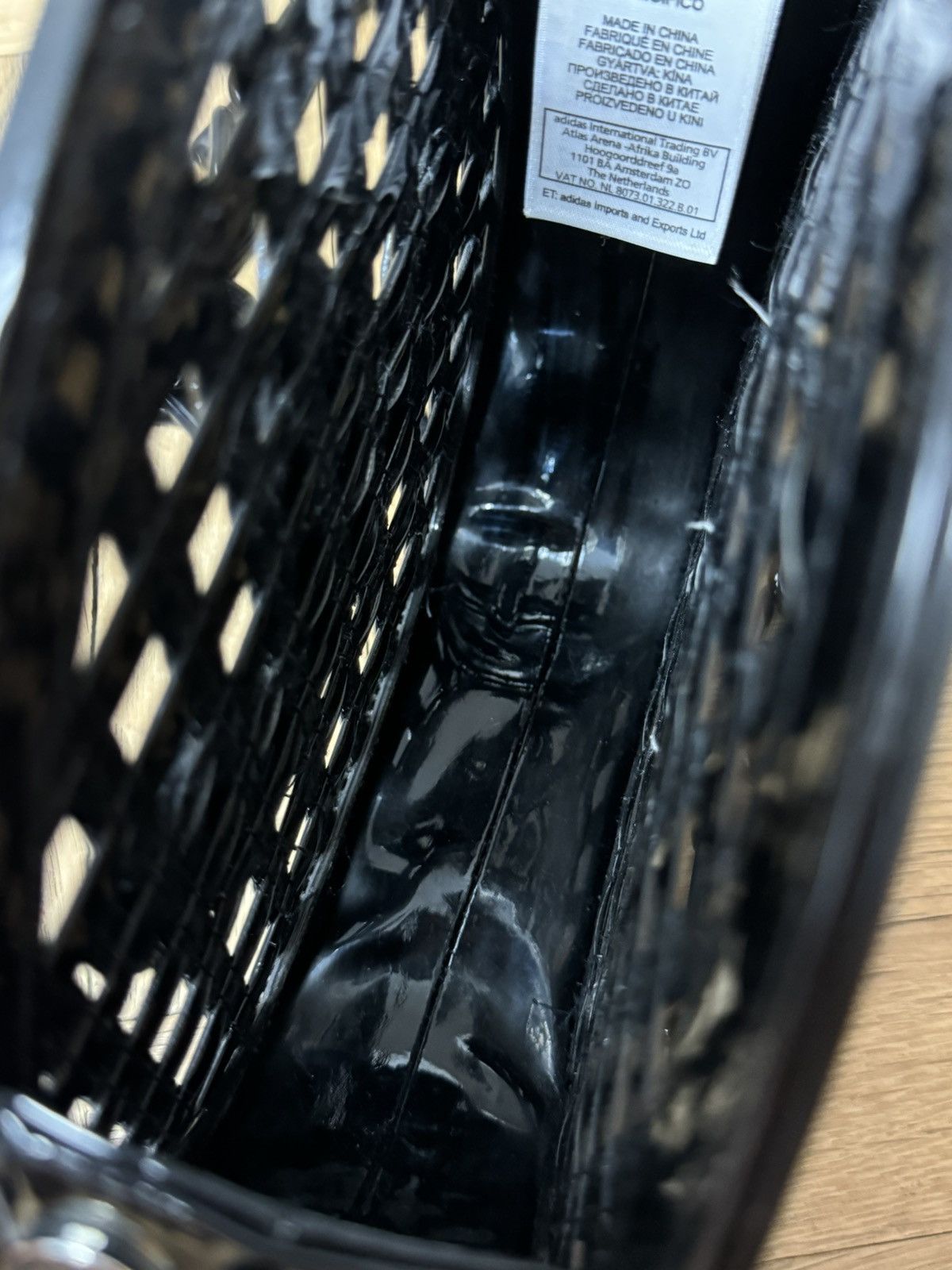 Adidas × Jeremy Scott Adidas x Jeremy Scott Basket Shoulder Bag Black Size ONE SIZE - 9 Thumbnail