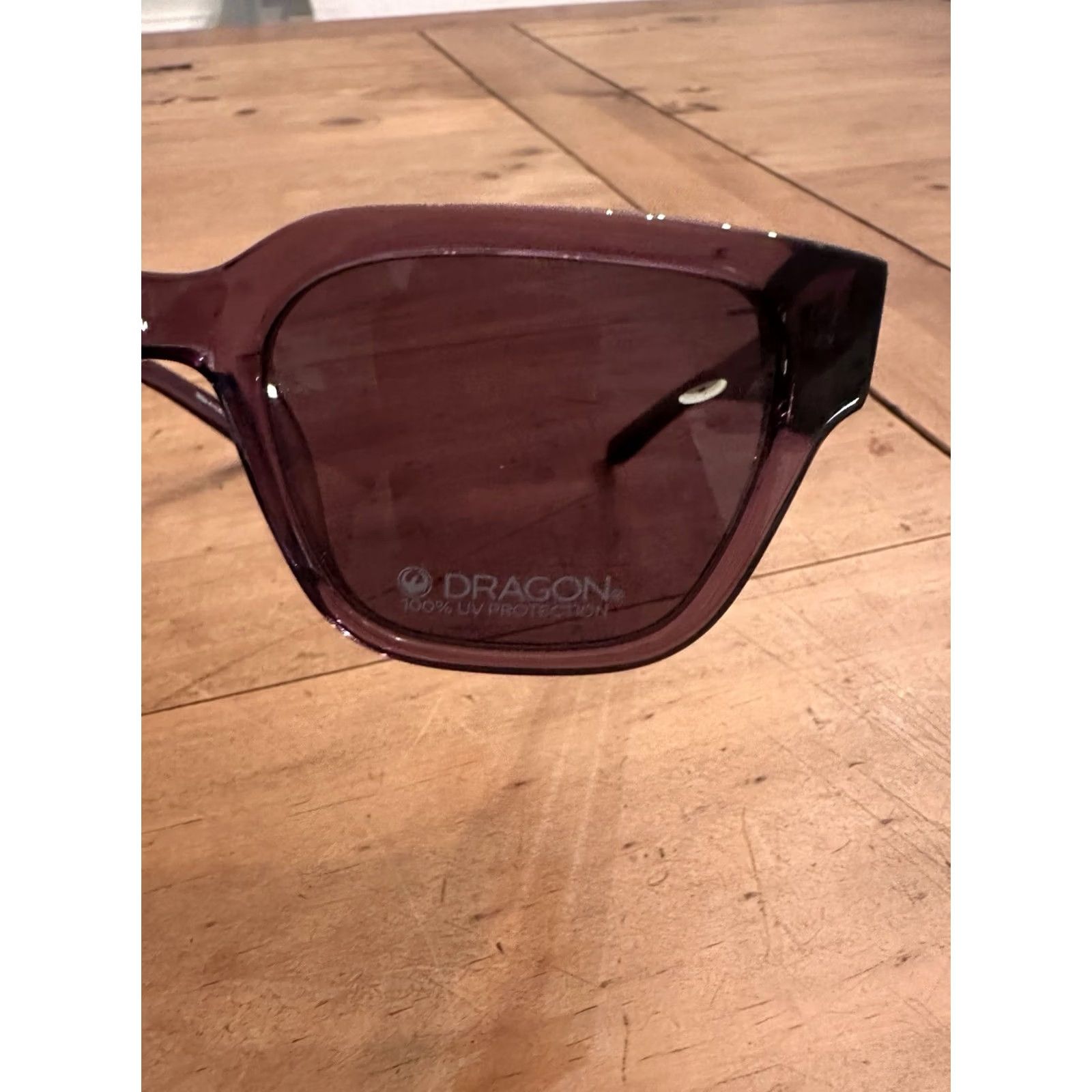 Vintage Dragon Rowan LL 140 Sunglasses Purple Luma Lens 54-19 Polarized AUTHENTIC Unisex Adults Sunglasses Size ONE SIZE - 2 Thumbnail