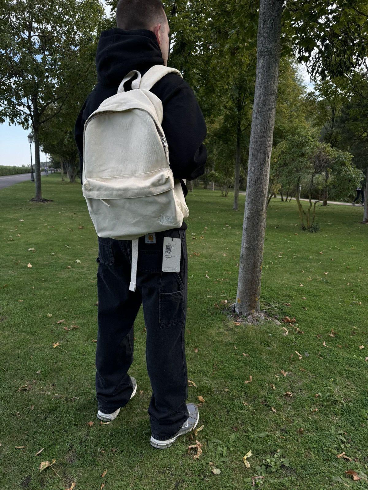 Hypebeast × Stussy Stussy Canvas backpack Natural Size ONE SIZE - 2 Thumbnail