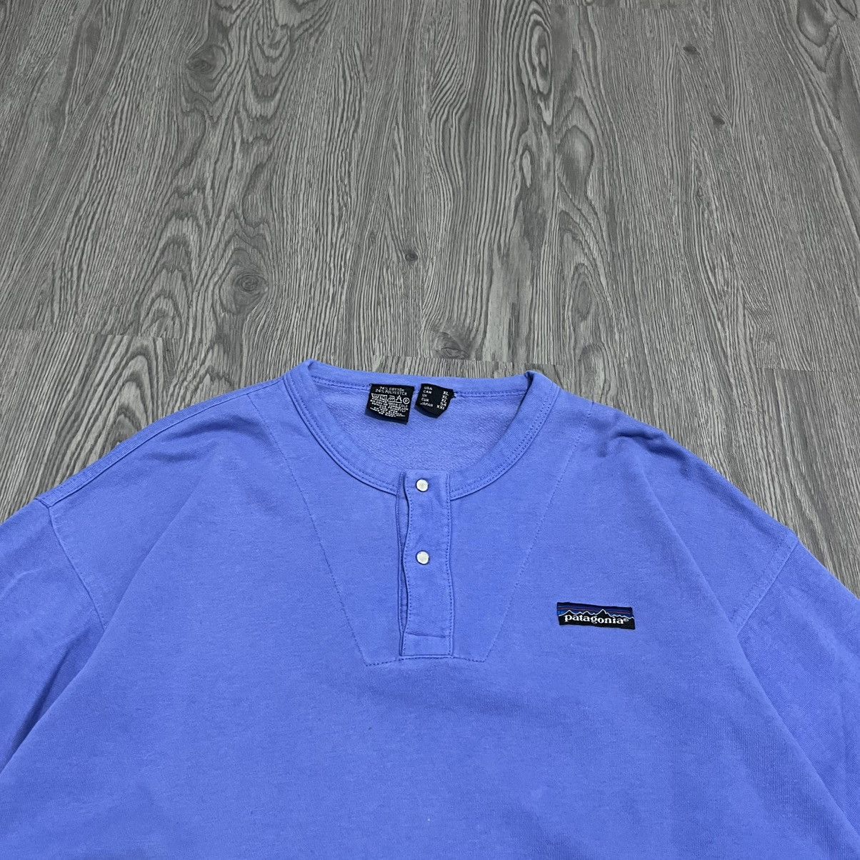 Patagonia 80s Patagonia Snap Button Pullover Sweatshirt Size US XL / EU 56 / 4 - 2 Thumbnail