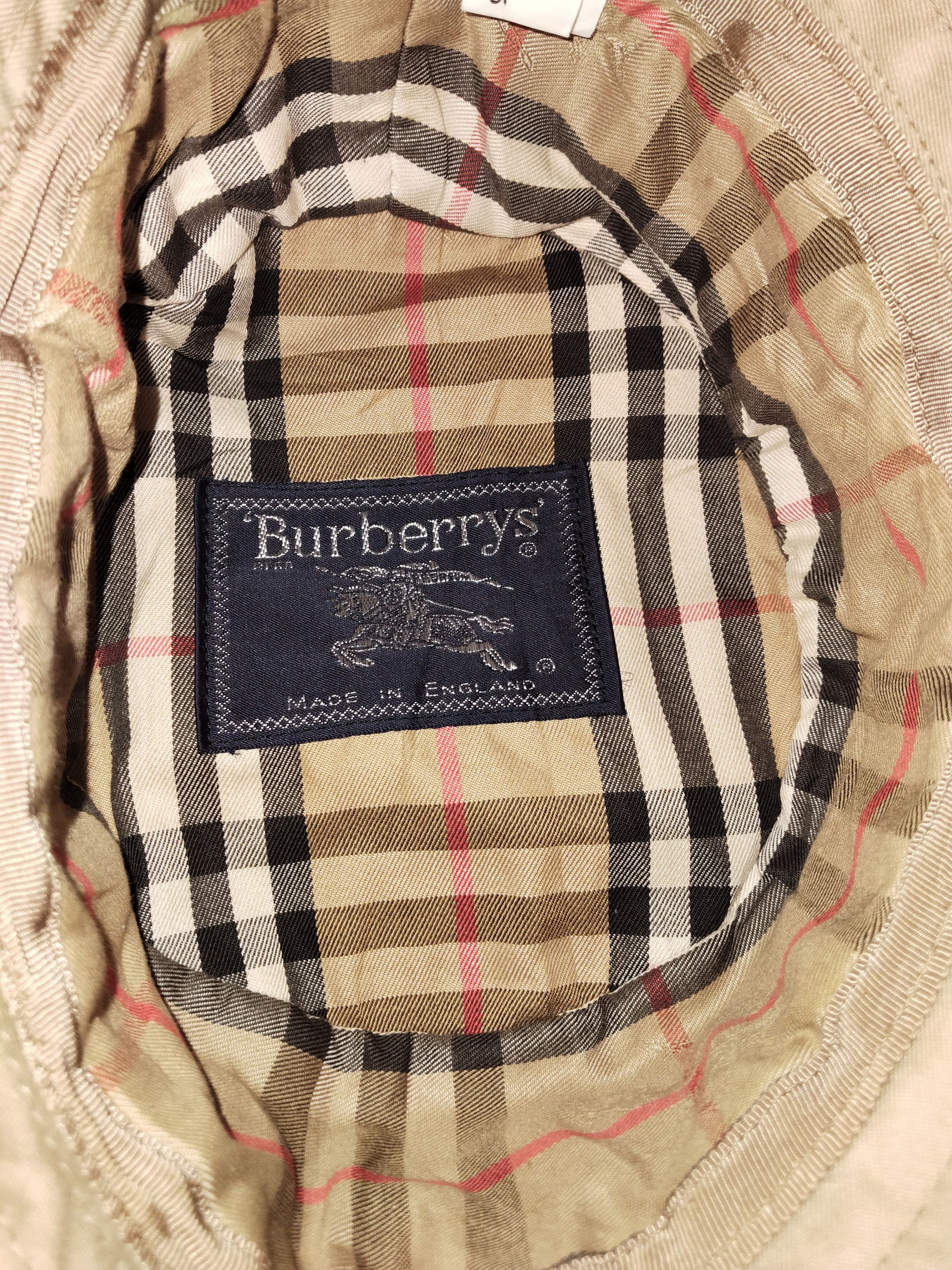Burberry × Vintage Vintage BURBERRY Bucket Hat Size ONE SIZE - 5 Thumbnail