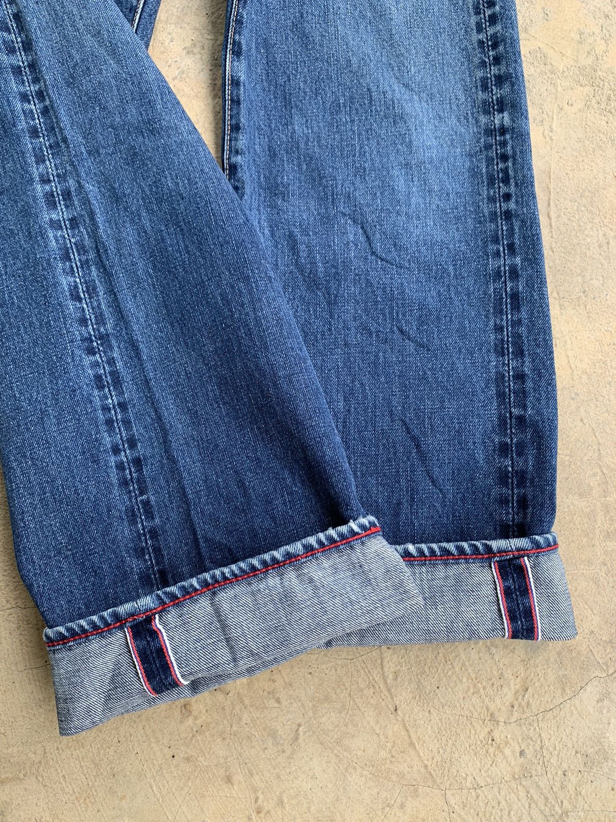 Japanese Brand × Paul Smith Red Ear Paul Smith Red Ear Selvedge Distressed Denim Size US 32 / EU 48 - 12 Thumbnail