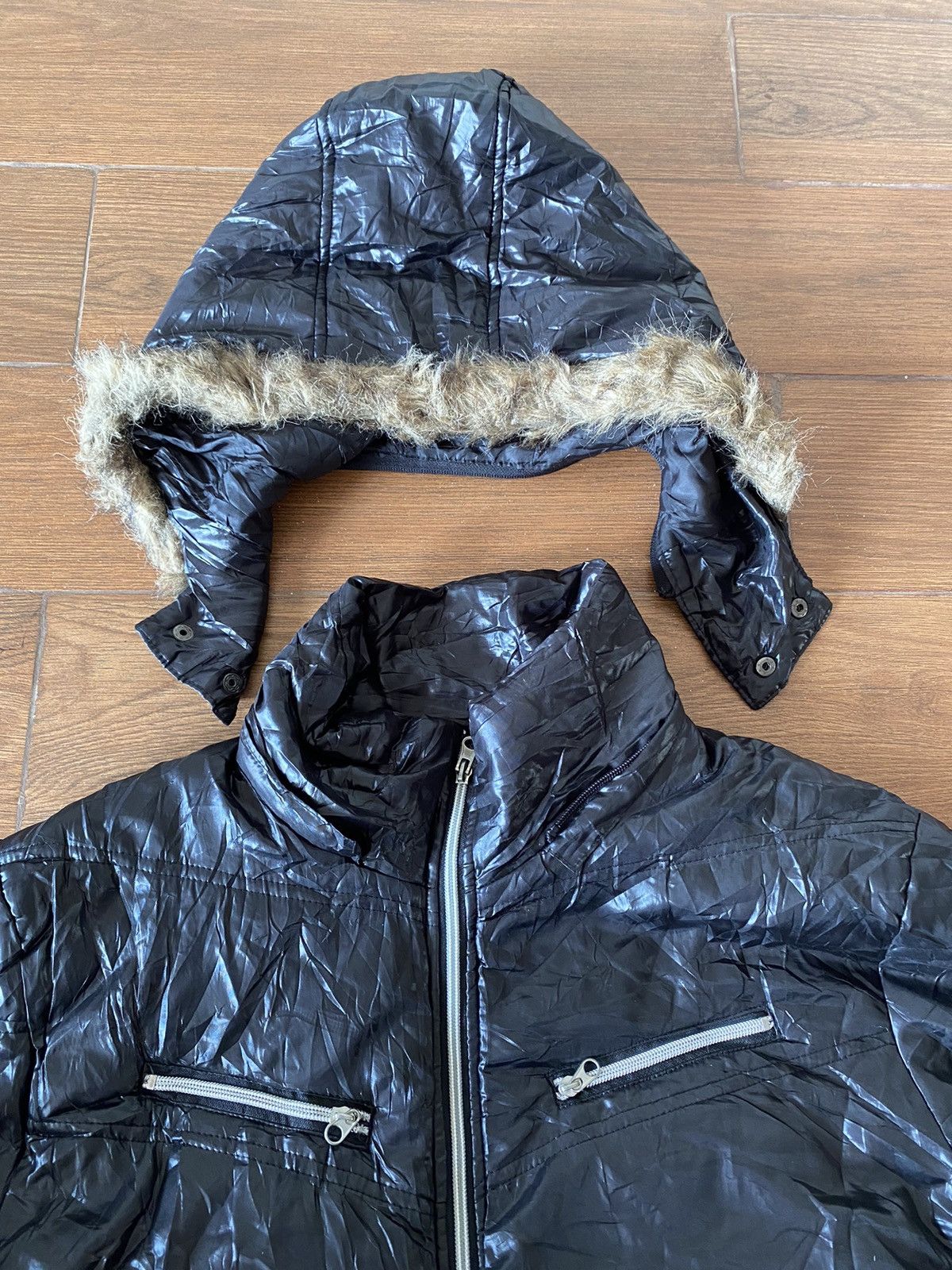 GOSTAR DE FUGA × If Six Was Nine × Japanese Brand Aimee Francaise Fur Down Jacket Size US XL / EU 56 / 4 - 11 Thumbnail