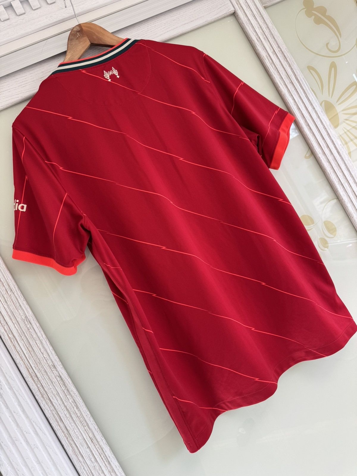 Nike Liverpool 2021-2022 Home Soccer Jersey Football Kit Shirt Size US XL / EU 56 / 4 - 8 Thumbnail