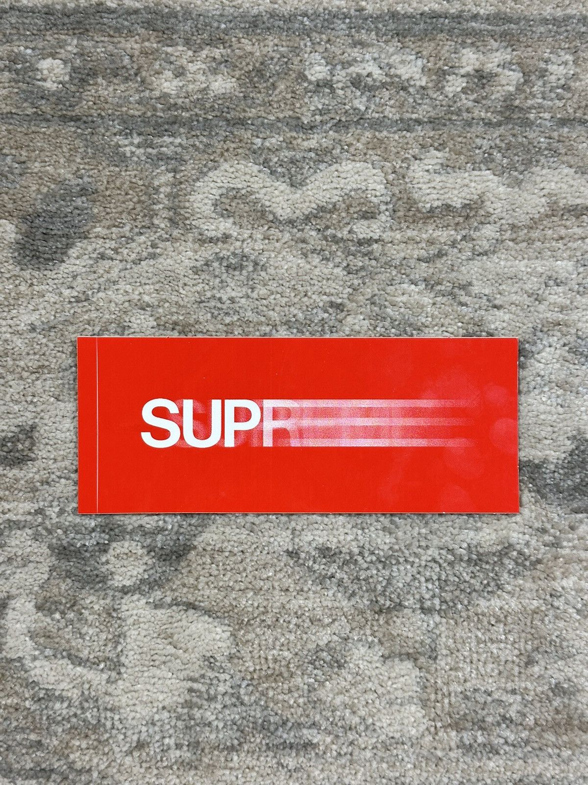 Supreme Supreme Motion Logo Sticker Size ONE SIZE - 1 Thumbnail