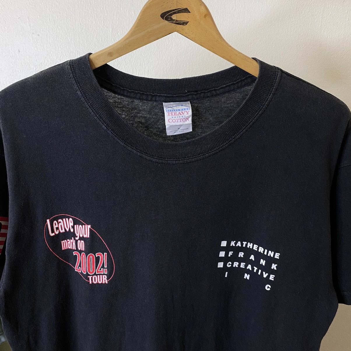 Vintage 2002 Leave Your Mark Show Tour Beauty Hairworld T Shirt Size US M / EU 48-50 / 2 - 7 Thumbnail