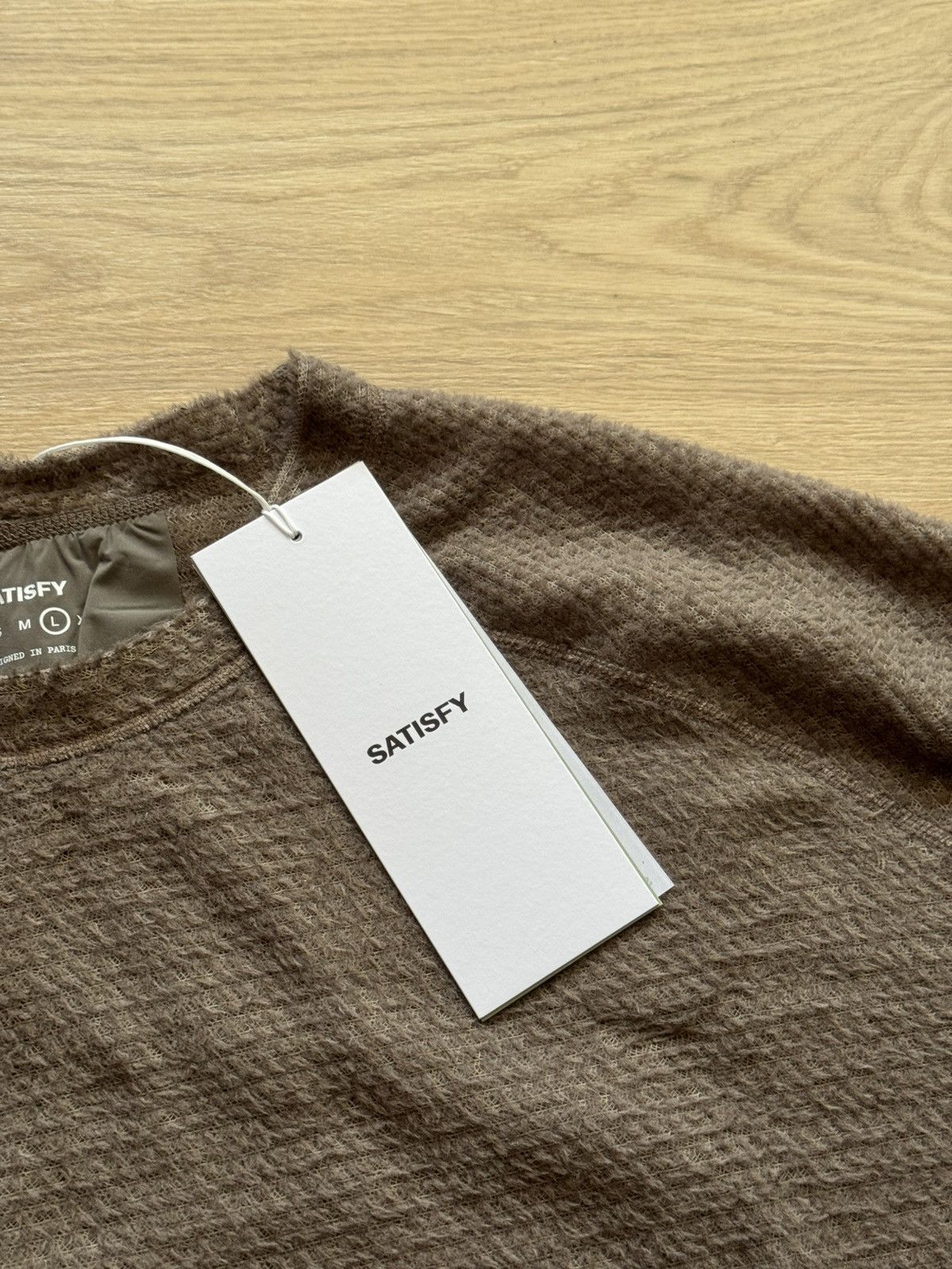 Satisfy Satisfy Running FuzzFleece AD Falcon Long Sleeve Size US L / EU 52-54 / 3 - 6 Thumbnail