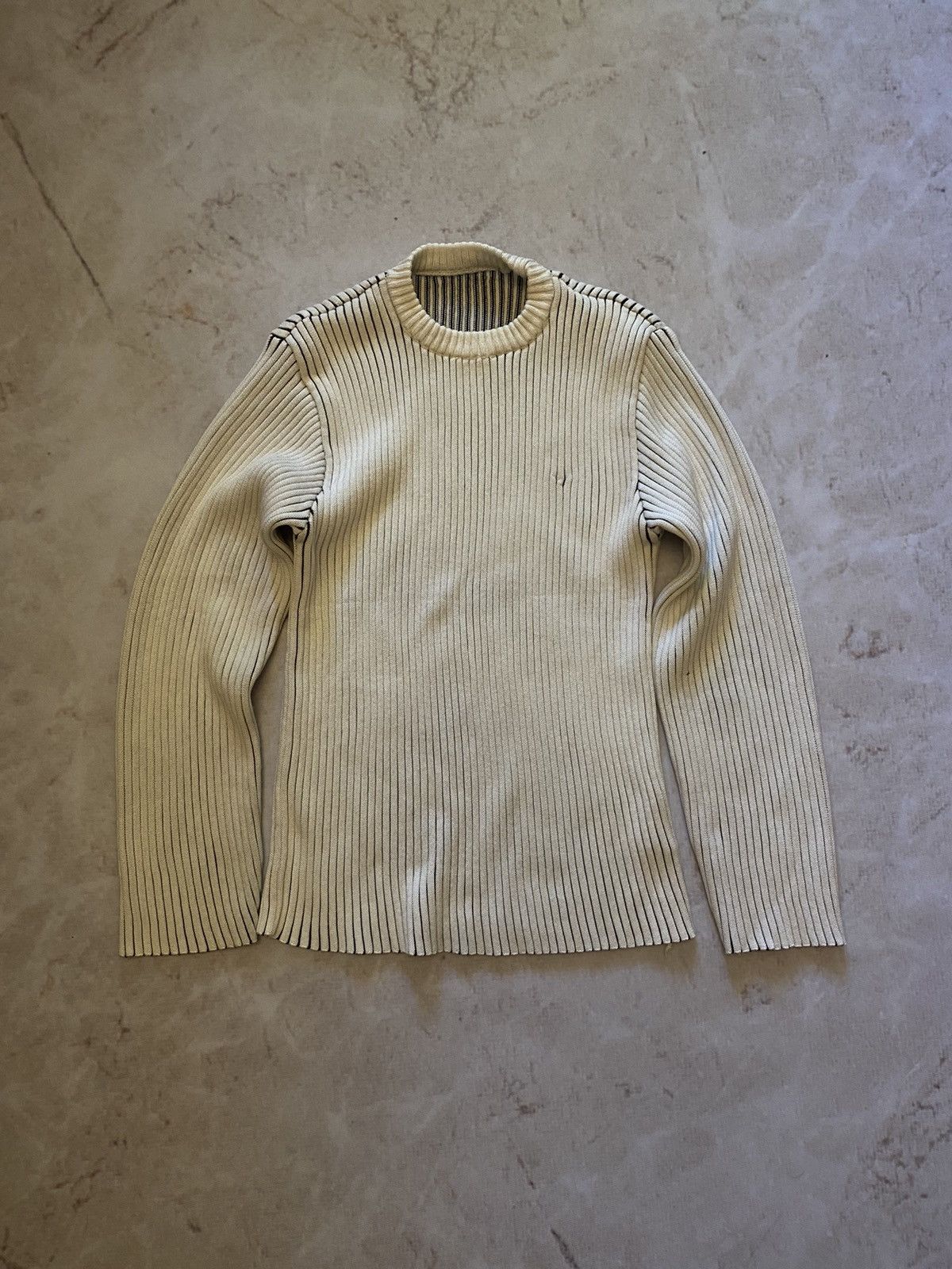 Japanese Brand × Vintage Vintage Avant Garde Armani Sweater Y2k Japanese Style Hype Size US M / EU 48-50 / 2 - 2 Thumbnail