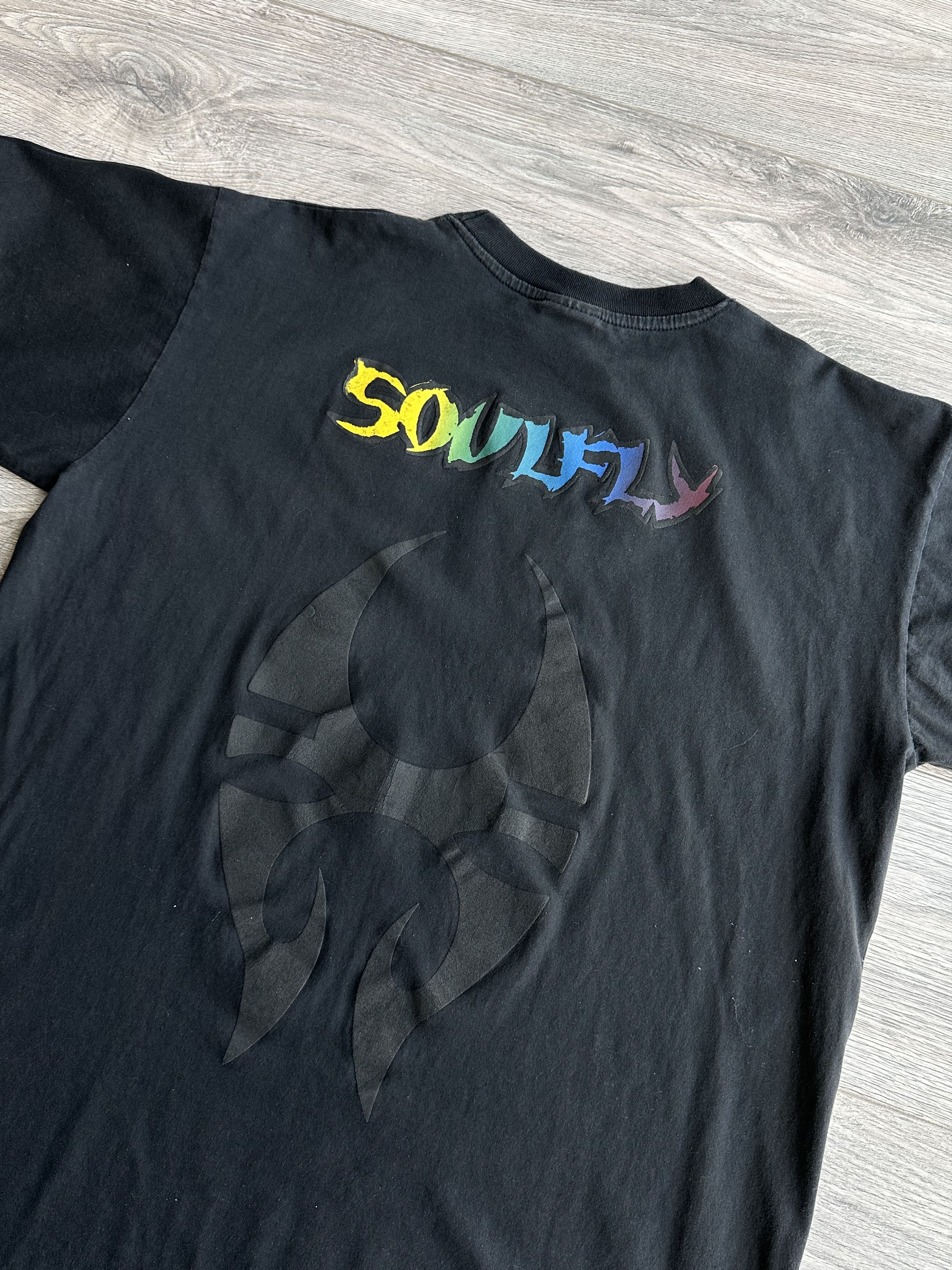 Band Tees × Vintage Soulfly vintage t shirt Size US XL / EU 56 / 4 - 9 Thumbnail