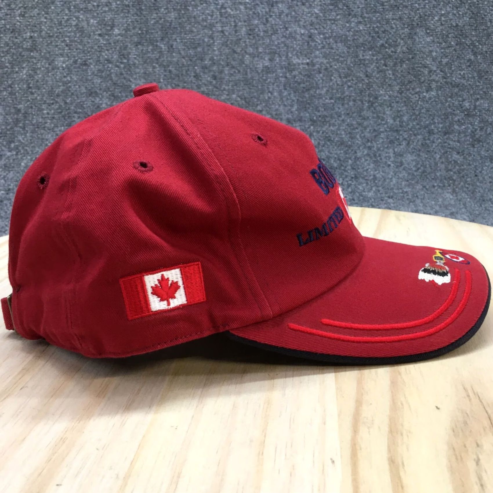 Vintage Texace Baseball Cap Hat Mens One Size Red Adjustable Size ONE SIZE - 5 Thumbnail