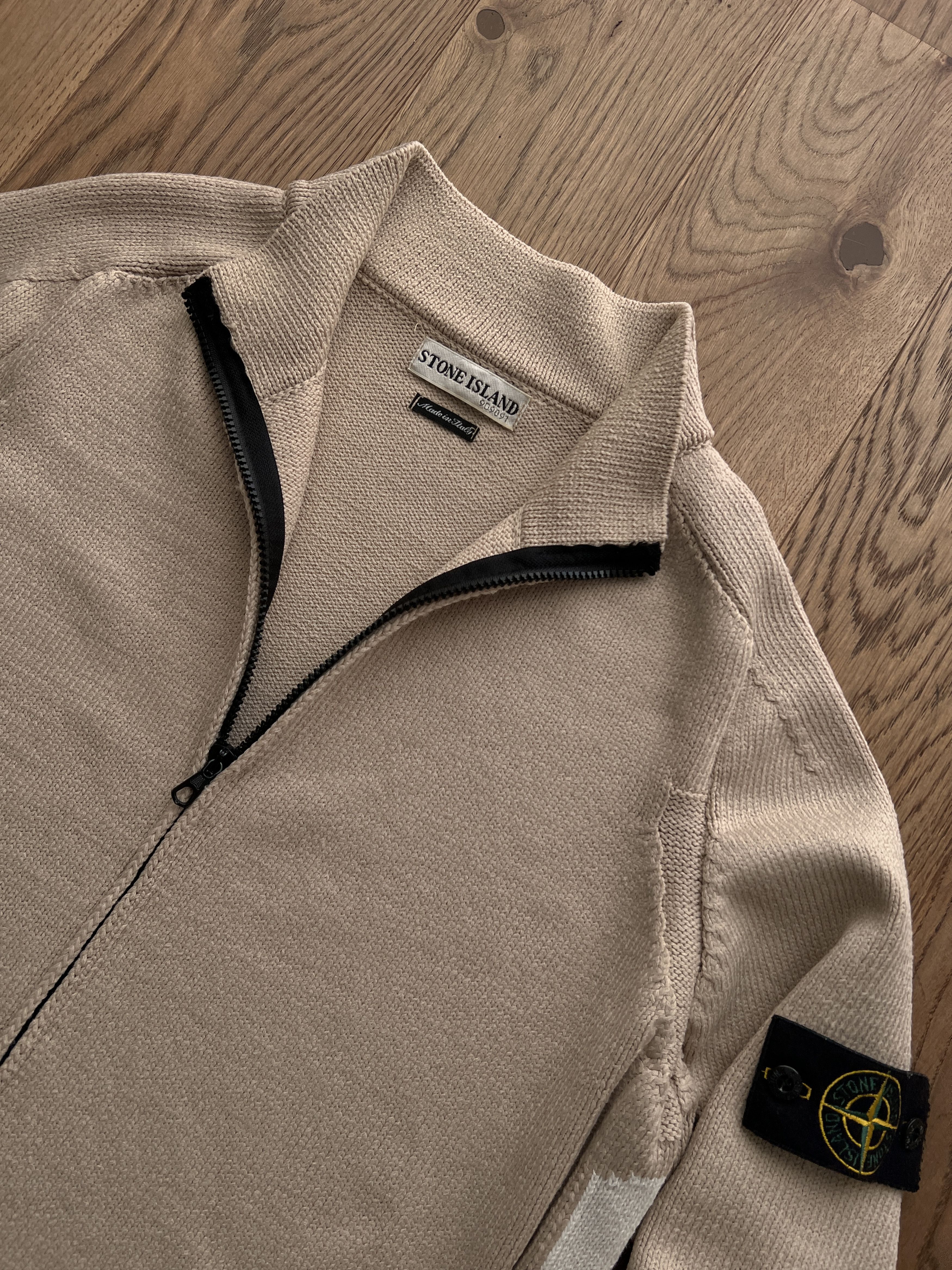 Massimo Osti 2000s VINTAGE STONE ISLAND KNIT SWEATER RARE Size US L / EU 52-54 / 3 - 3 Thumbnail