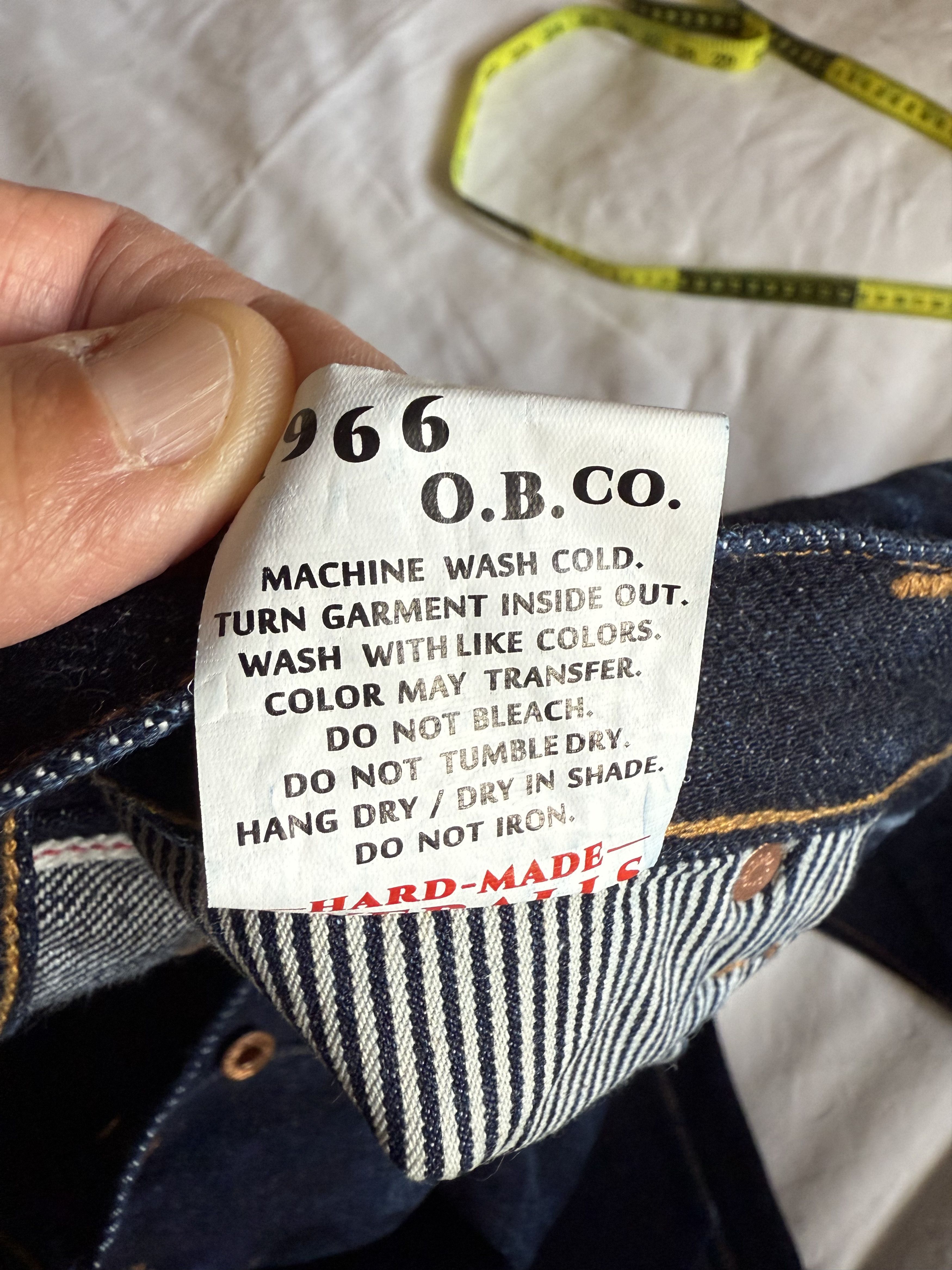 Oldblue Co. 8.25" Cut - 21/23 Oz Heavy Weight Beast 2024 - 34 Size US 34 / EU 50 - 16 Thumbnail