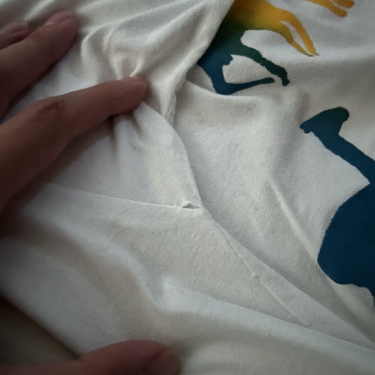Other × Vintage Mid 2010s Perú White Souvenir T-Shirt Size US L / EU 52-54 / 3 - 5 Thumbnail