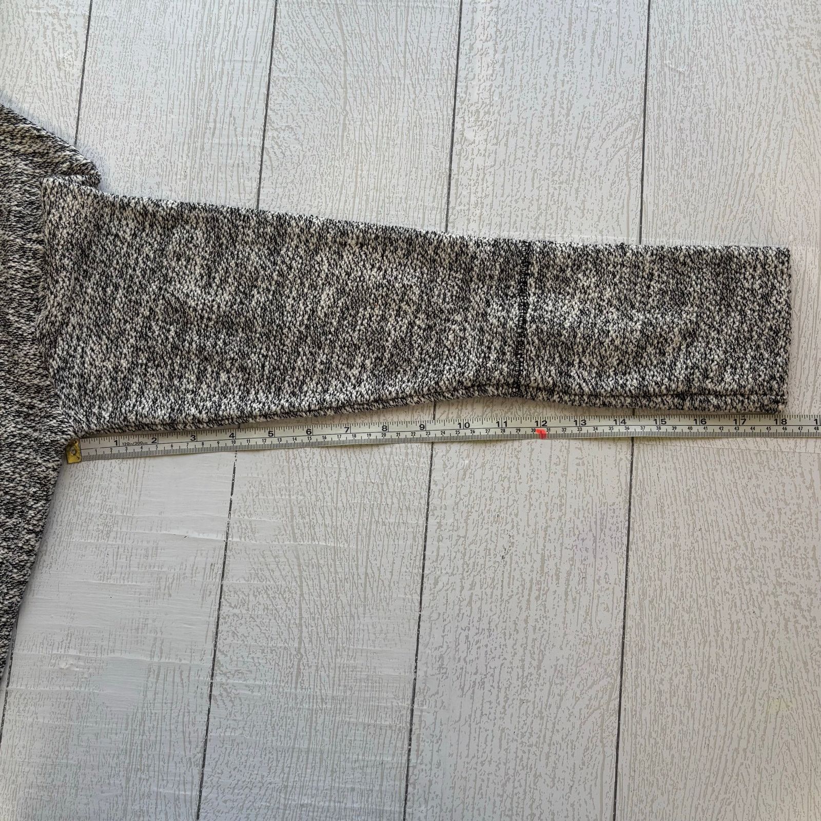 Merona Merona Merle Gray / Asphalt Turtleneck Sweater Size XL Size XL / US 12-14 / IT 48-50 - 6 Thumbnail