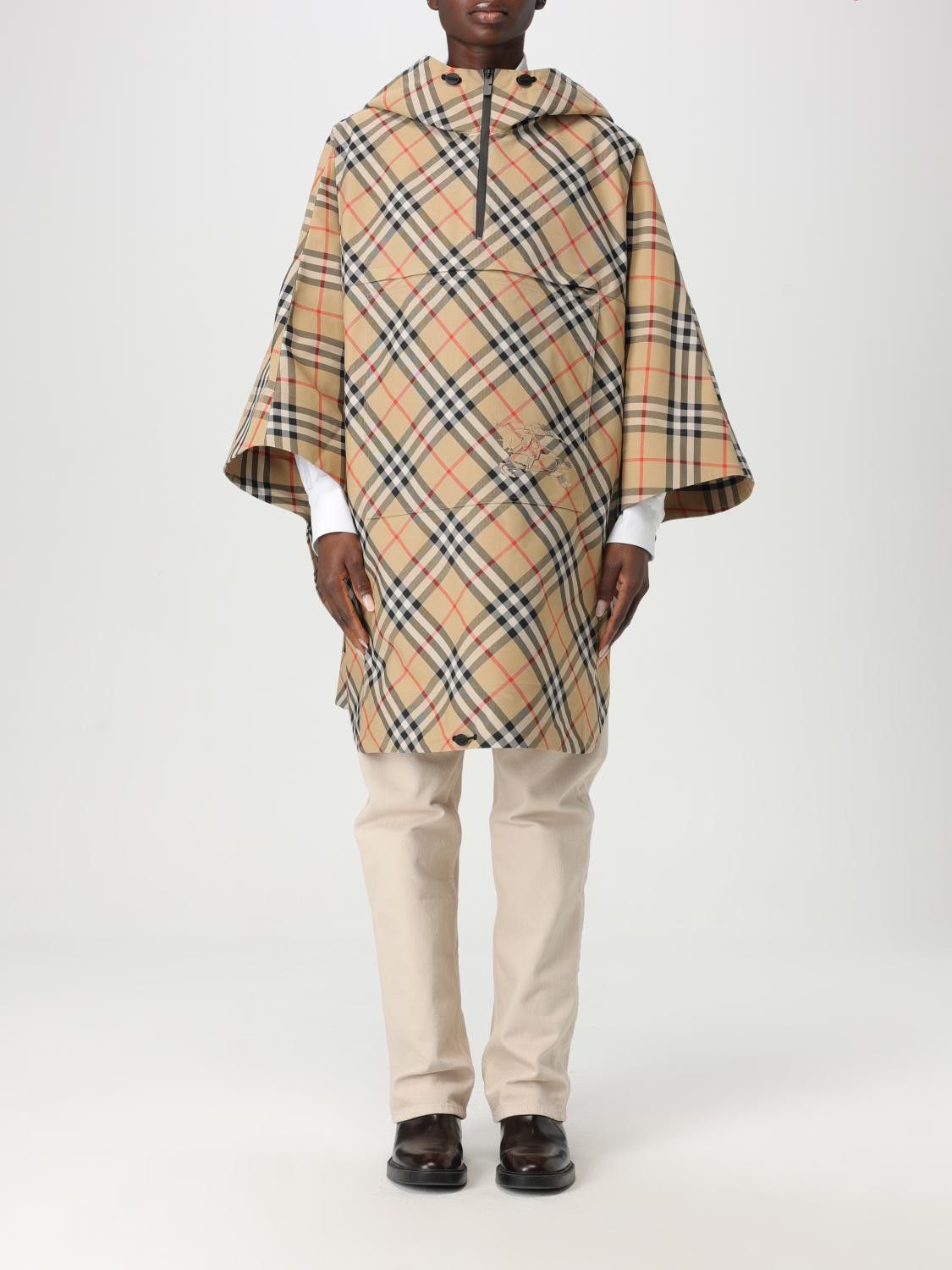 Burberry Burberry Jacket Woman Sand Size L / US 10 / IT 46 - 1 Thumbnail