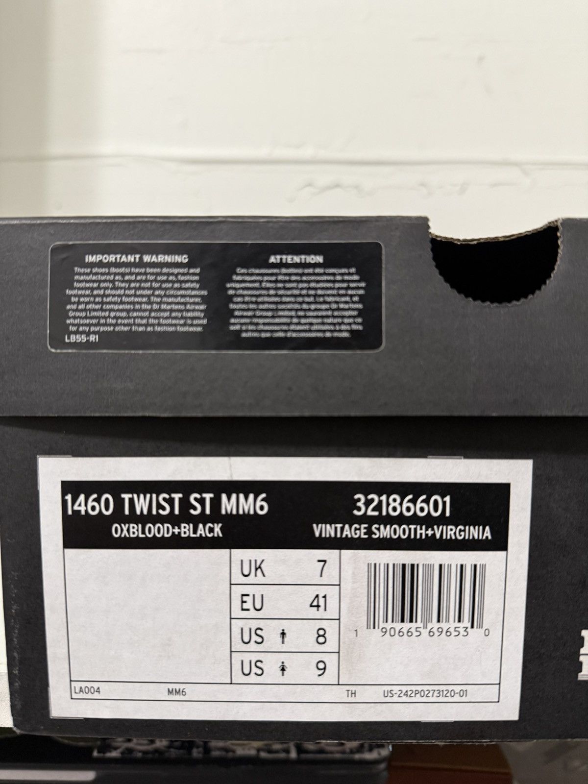 Dr. Martens × MM6 Maison Margiela x Dr Martens 1460 Boots Size US 8 / EU 41 - 10 Thumbnail