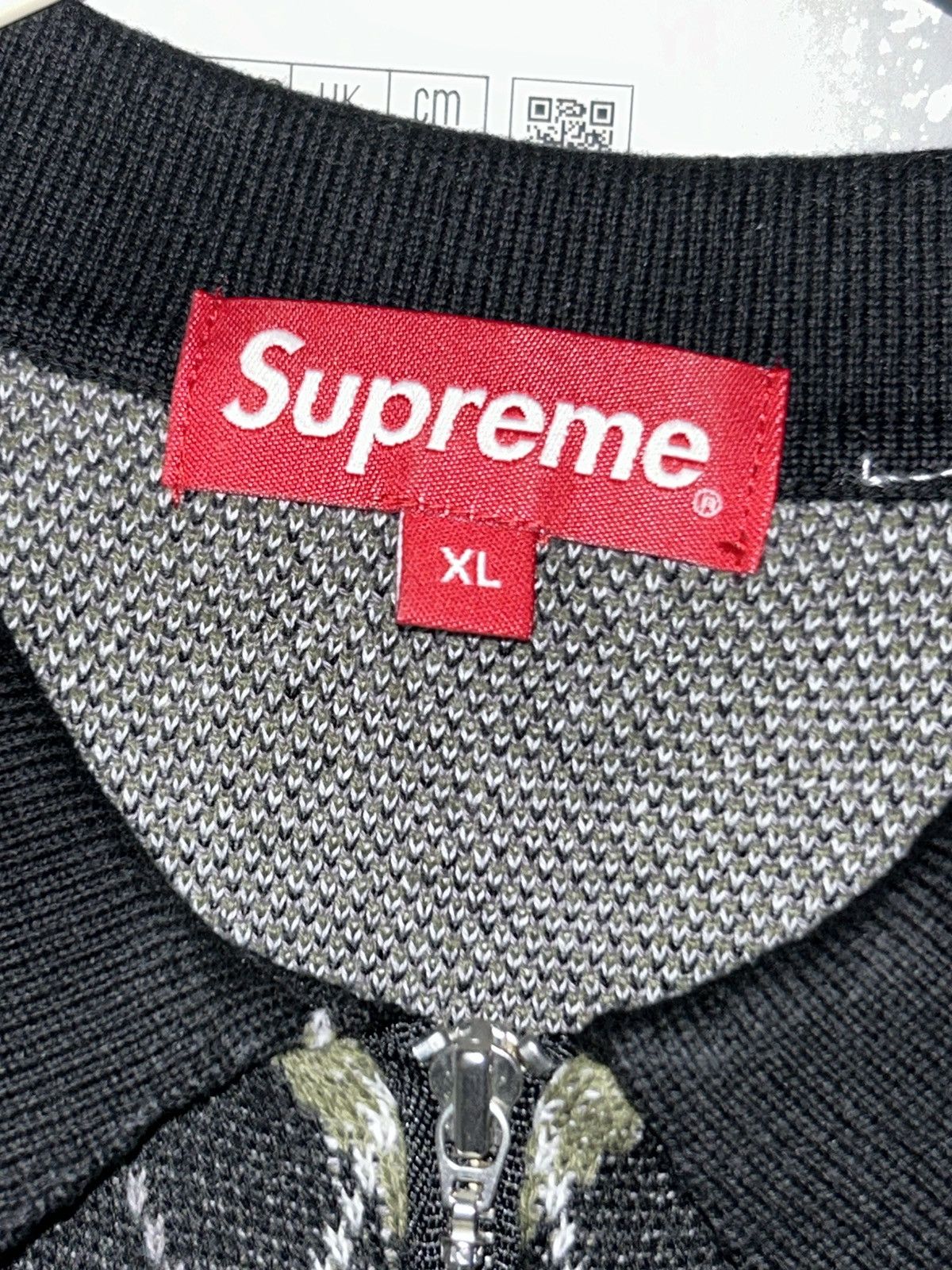 Supreme Supreme Argyle Zip Polo Black FW21 BRAND NEW size XL Size US XL / EU 56 / 4 - 8 Thumbnail