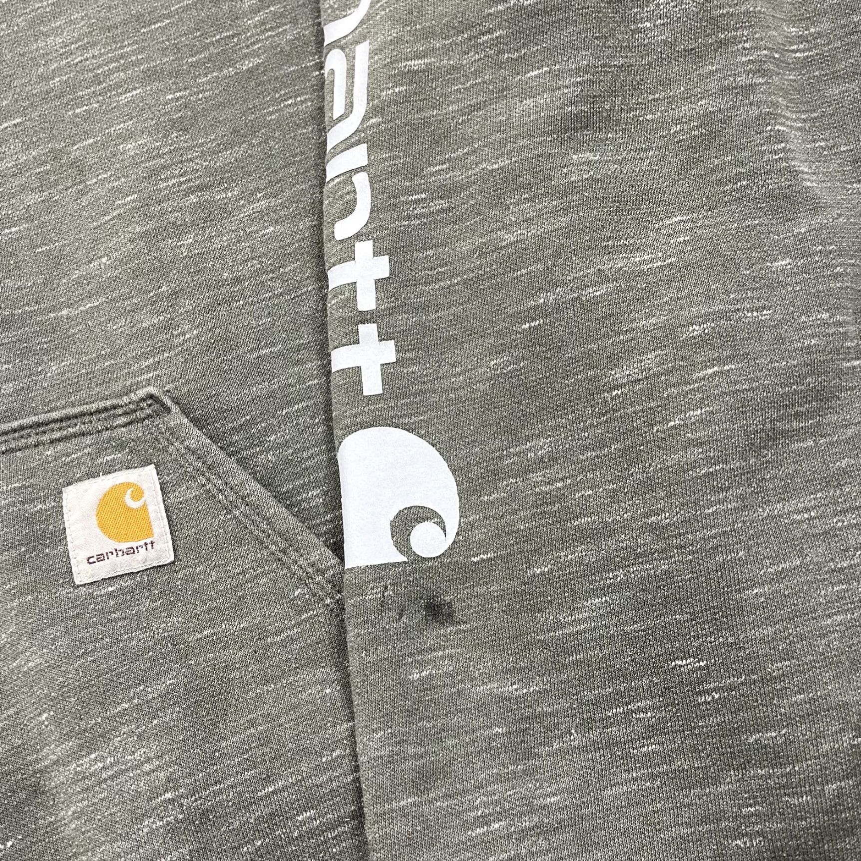 Carhartt VINTAGE Carhartt Hoodie Mens XL Gray Loose Fit Midweight Sweatshirt Workwear K288 Size US XL / EU 56 / 4 - 4 Thumbnail
