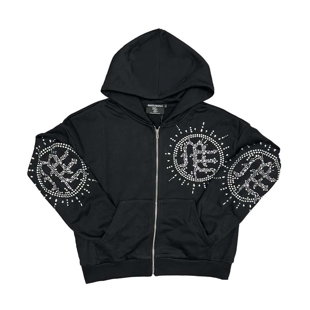 Other Mixed Emotions Eclipse Black Zip Up Hoodie Size US S / EU 44-46 / 1 - 1 Preview