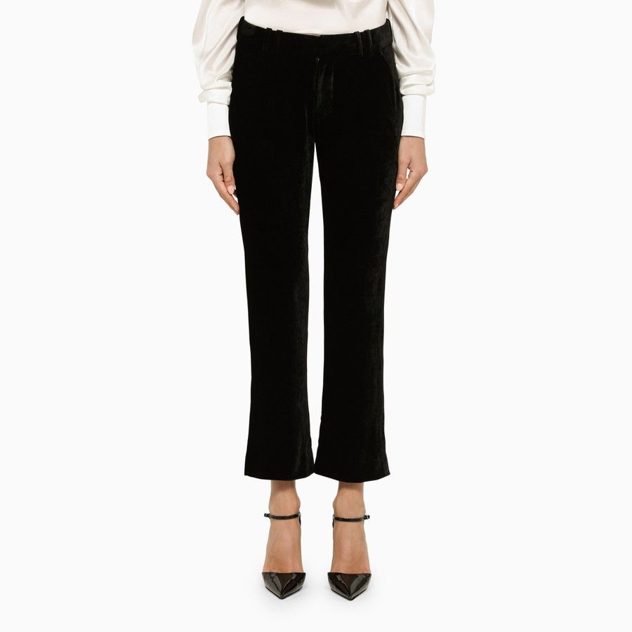 image of Balmain O1D2Blof0124 Trouser In Black, Women's (Size 26)