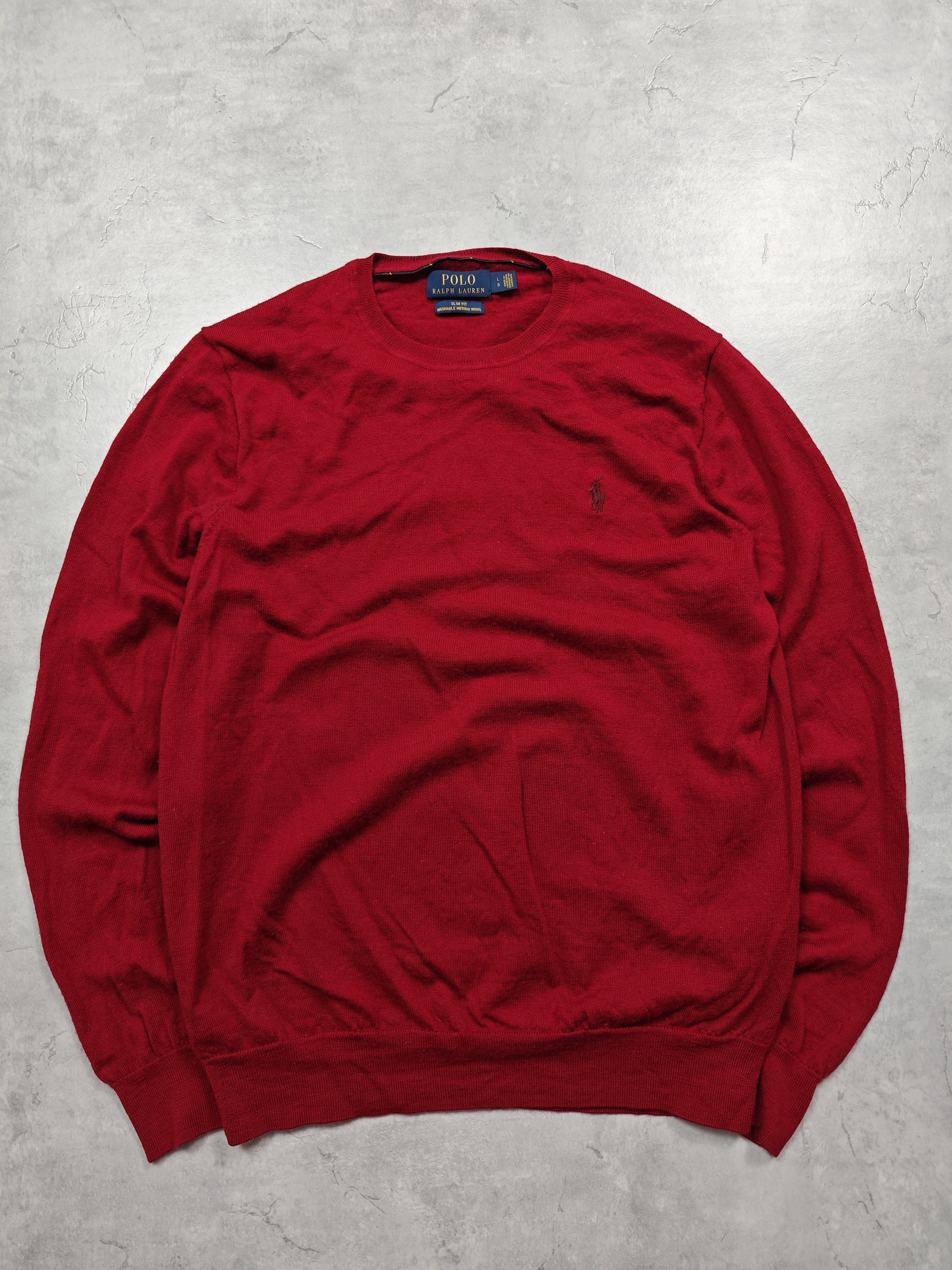 Polo Ralph Lauren Polo Ralph Lauren Wool Sweater Size US L / EU 52-54 / 3 - 1 Thumbnail