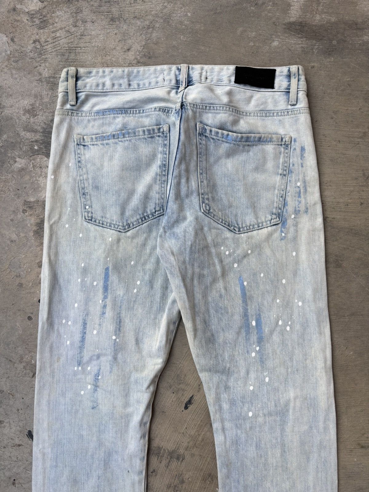 Represent Clo. Represent Basic Selvedge Denim New Acid Blue Size US 32 / EU 48 - 2 Thumbnail