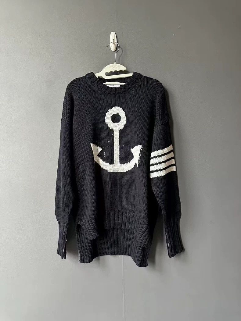 Thom Browne Thom Browne Anchor sweater 2505-Nextarrow Size US M / EU 48-50 / 2 - 1 Thumbnail