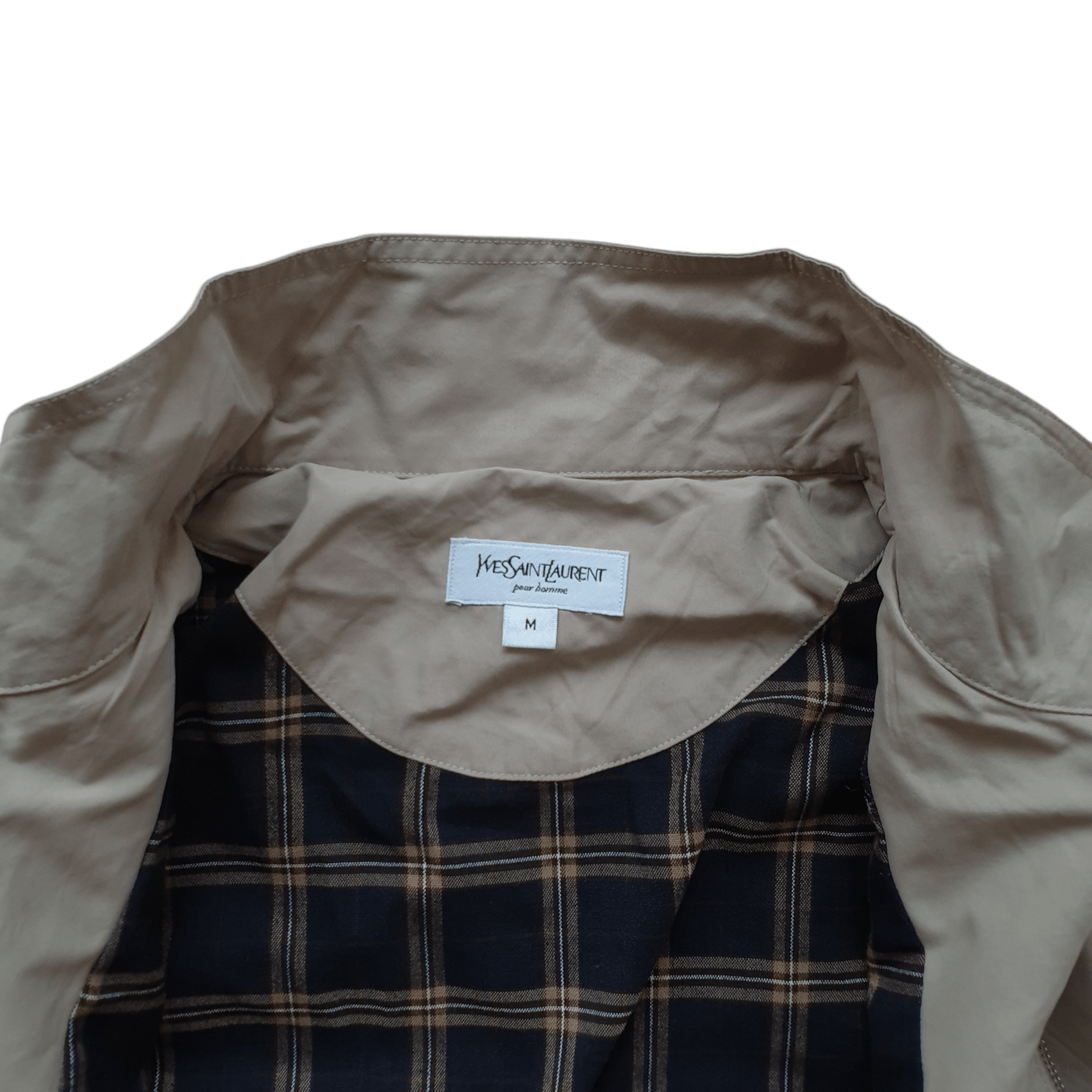 Yves Saint Laurent Vintage YSL Big Logo Jacket Size US M / EU 48-50 / 2 - 7 Thumbnail