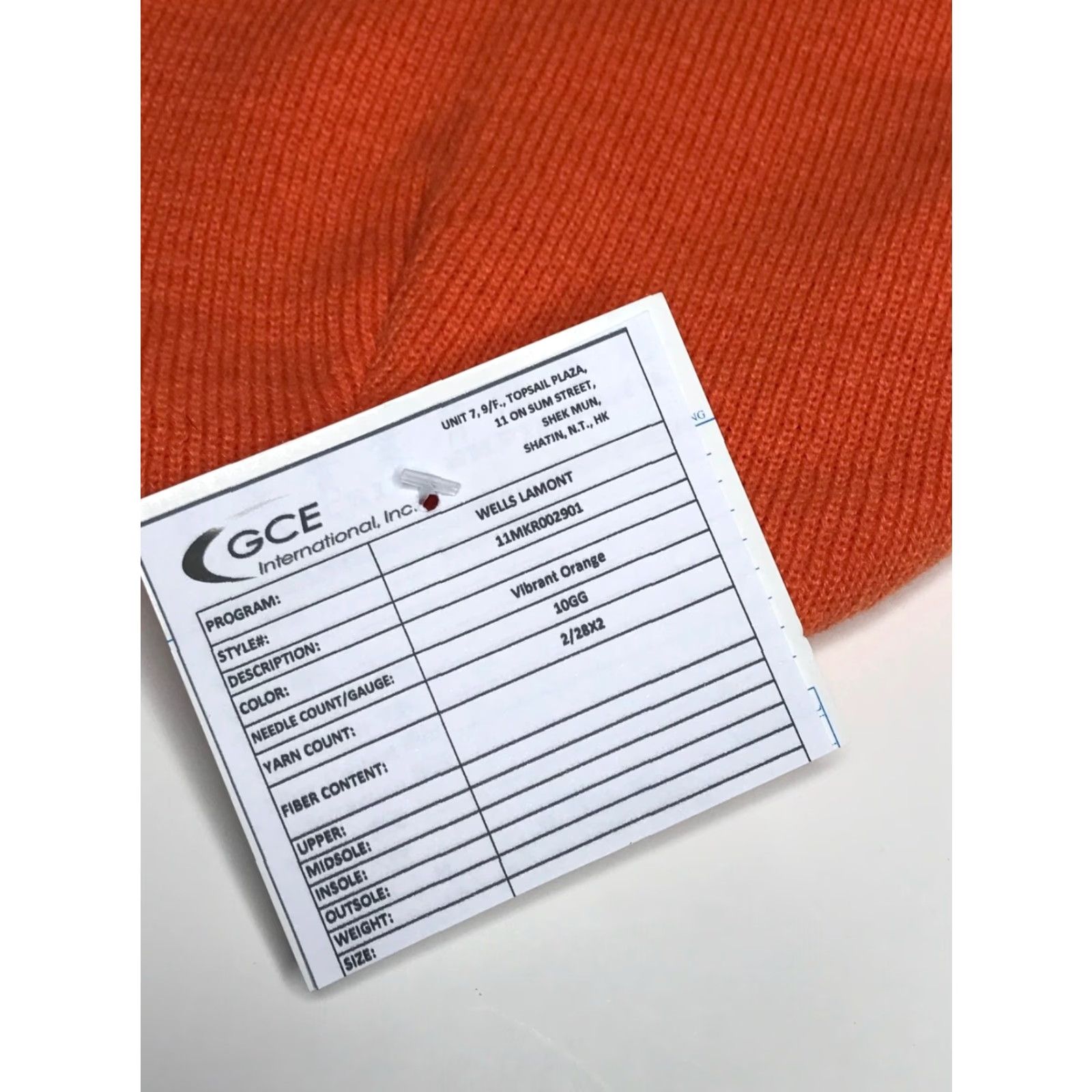 Vintage Wells Lamount Beanie Mens Unisex Orange Knit Hat Knit Beanie Size ONE SIZE - 6 Thumbnail
