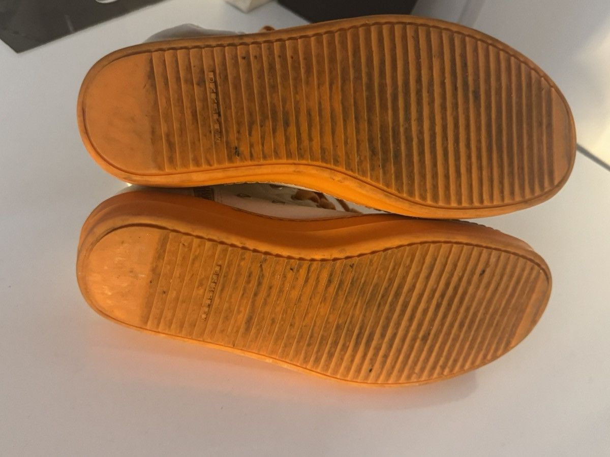 Rick Owens ✅Rick Owens Cargo Ramones Drkshdw high white orange 41 Size US 8 / EU 41 - 9 Thumbnail