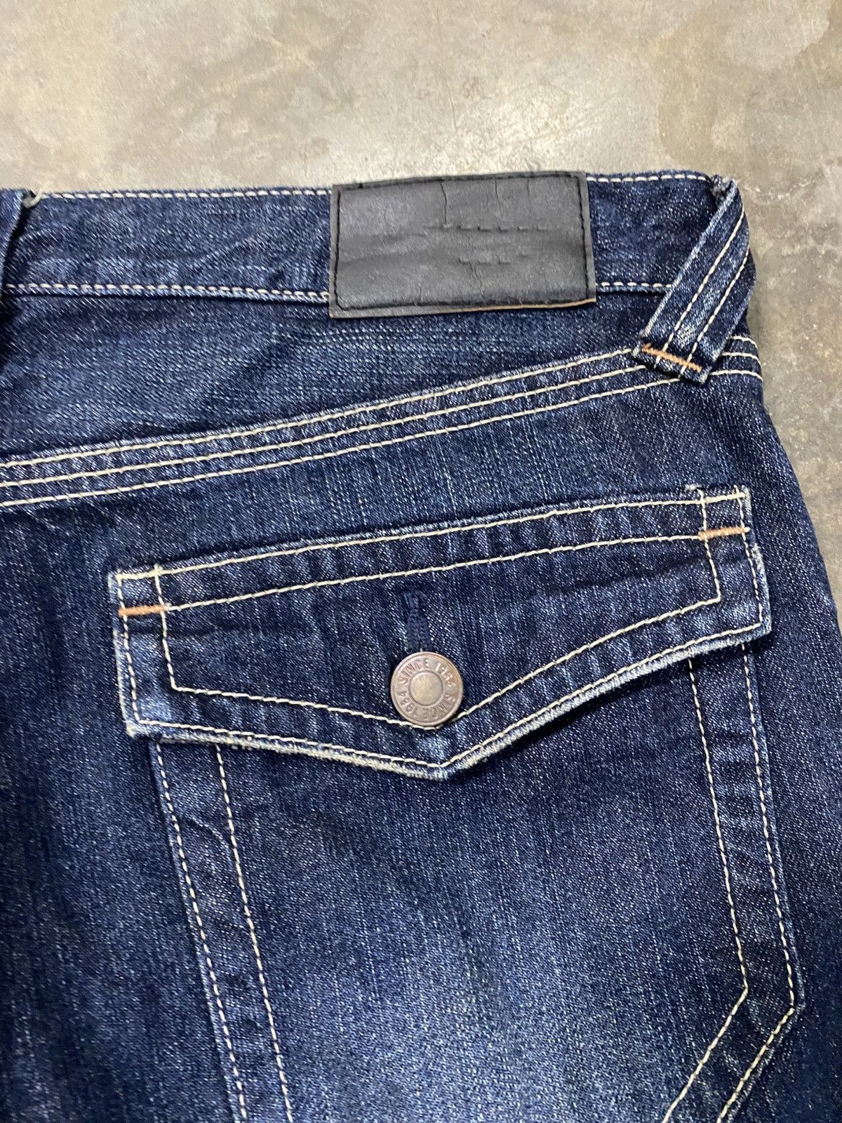 If Six Was Nine × Tornado Mart × Uniqlo Japan Uniqlo Jeans Regular Fit Bootcut Flared @266 Size US 32 / EU 48 - 3 Thumbnail