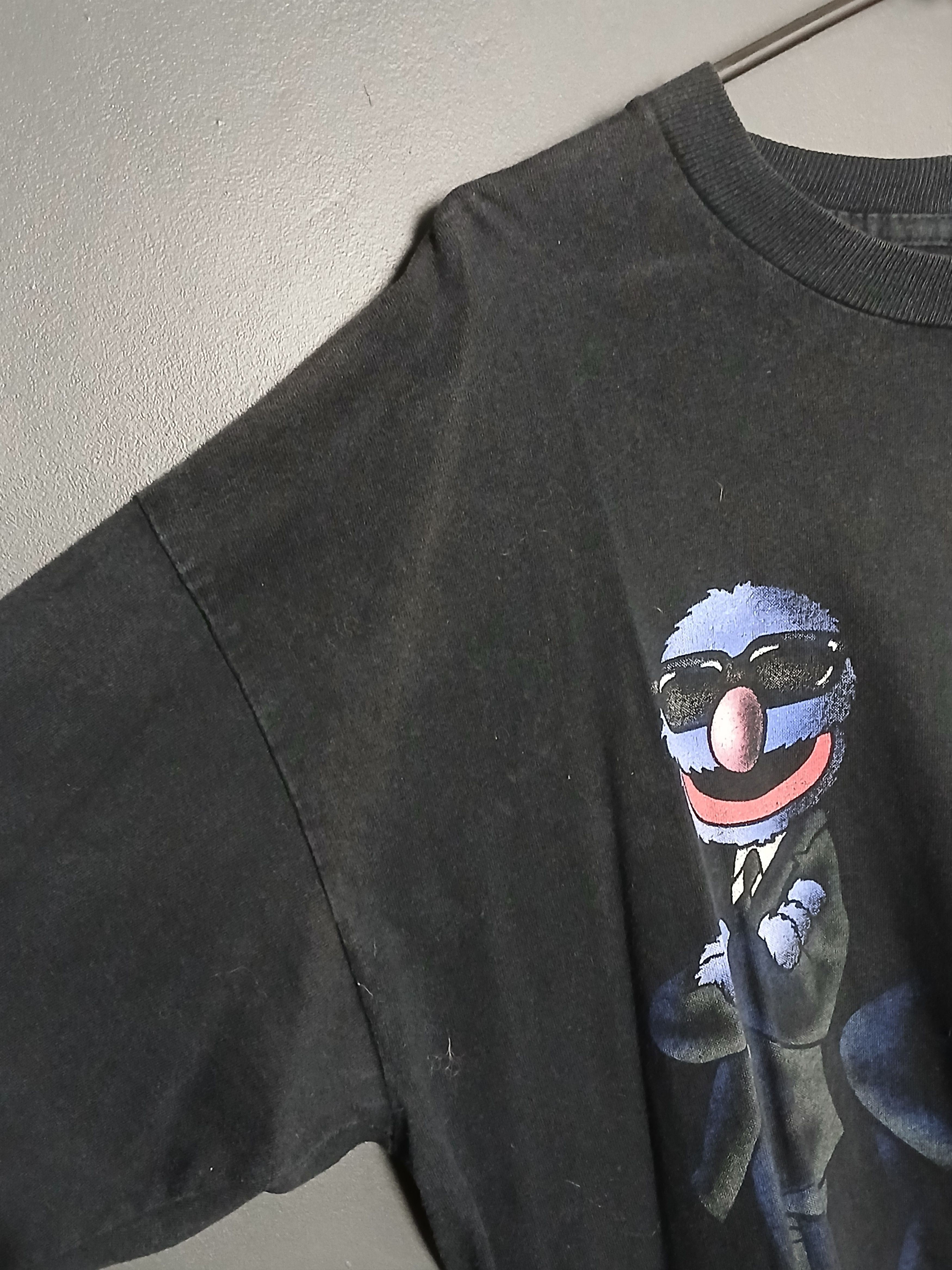 Vintage Vintage Muppets Show Man In Black Long Sleeve T-Shirt Size US XL / EU 56 / 4 - 6 Thumbnail