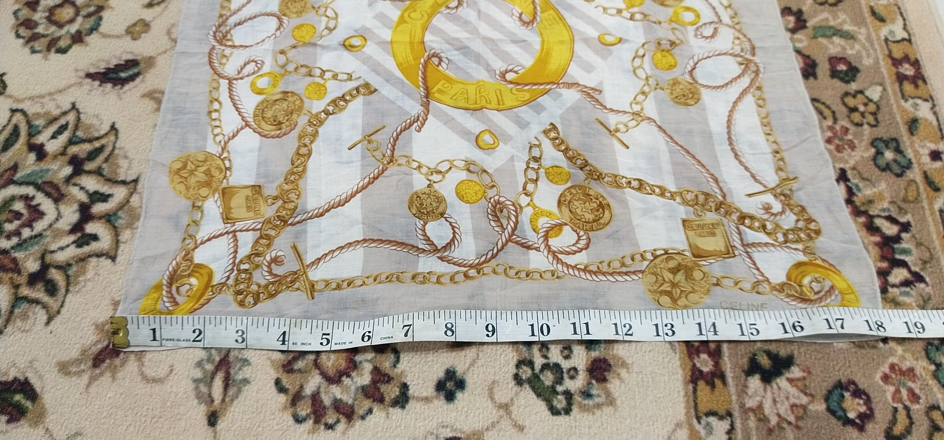 Celine FINAL💥 DROP CELINE HANDKERCHIEF💥 Size ONE SIZE - 2 Thumbnail