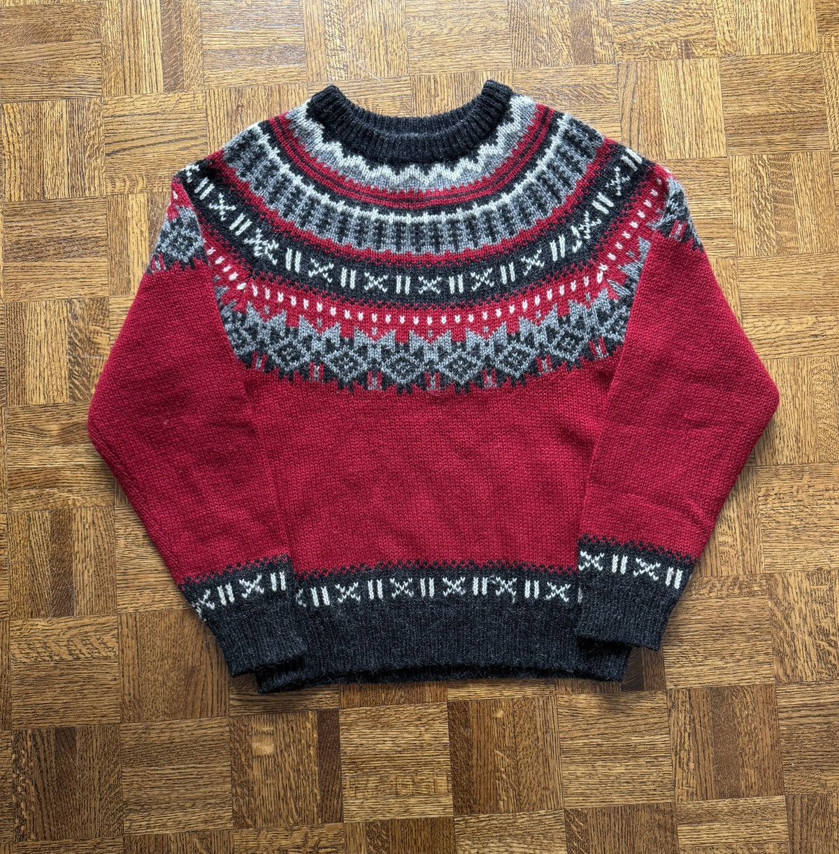 Woolrich Woolen Mills Vintage Woolrich Fair Isle Pullover Sweater Size US M / EU 48-50 / 2 - 1 Thumbnail