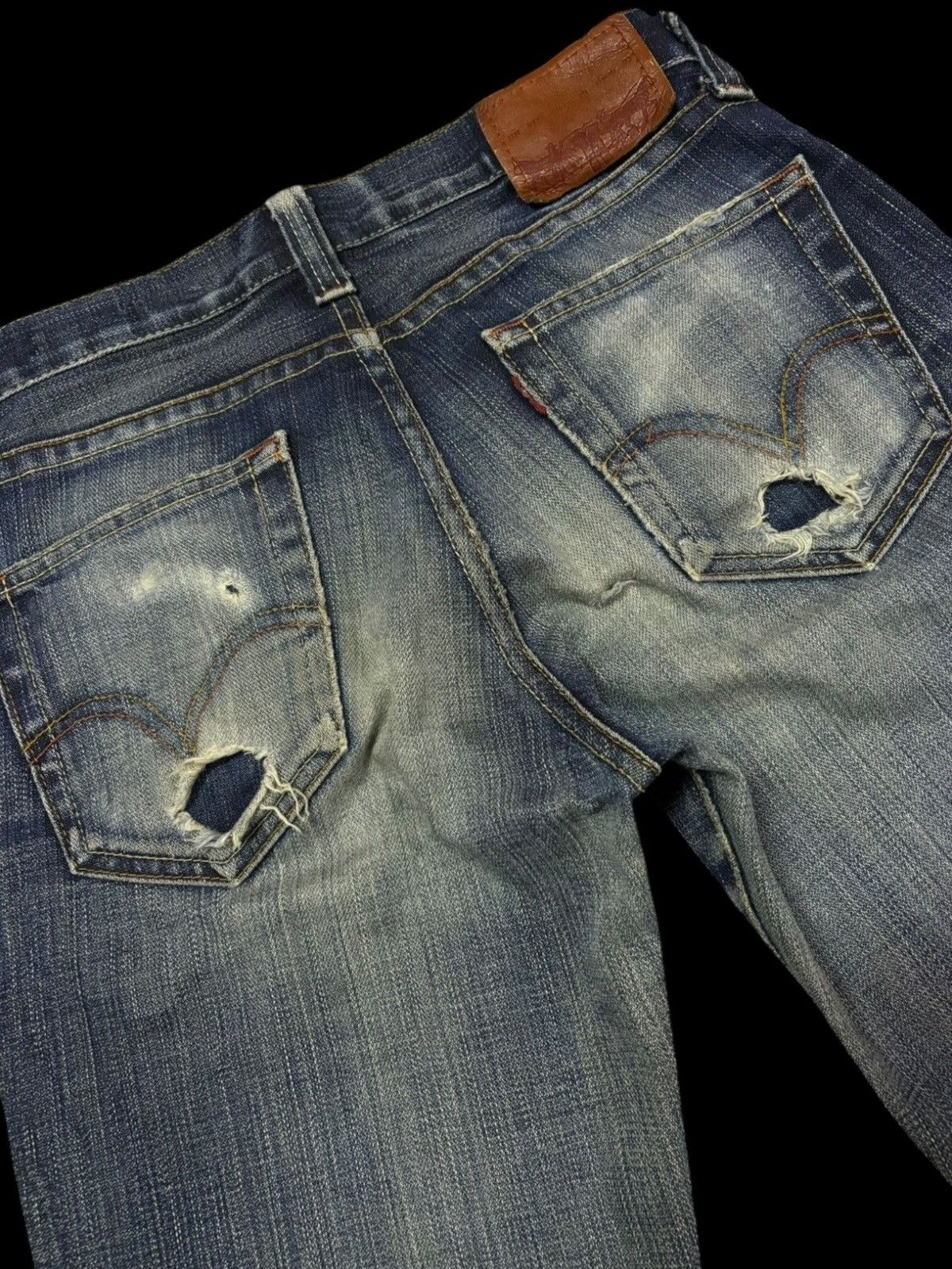 Japanese Brand 🔥 Bundle Deal Bootcut Evisu Hysteric Glamour Levis Jeans Size US 29 - 11 Thumbnail