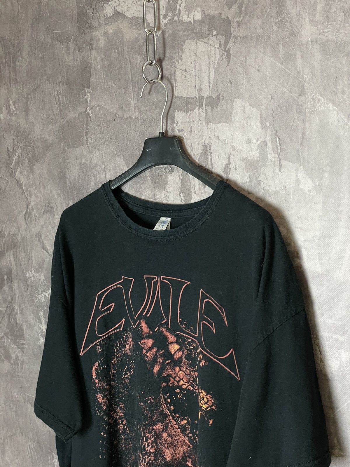 Band Tees × Vintage Evile vintage band tour t shirt dark metal AOP Size US XXL / EU 58 / 5 - 6 Thumbnail